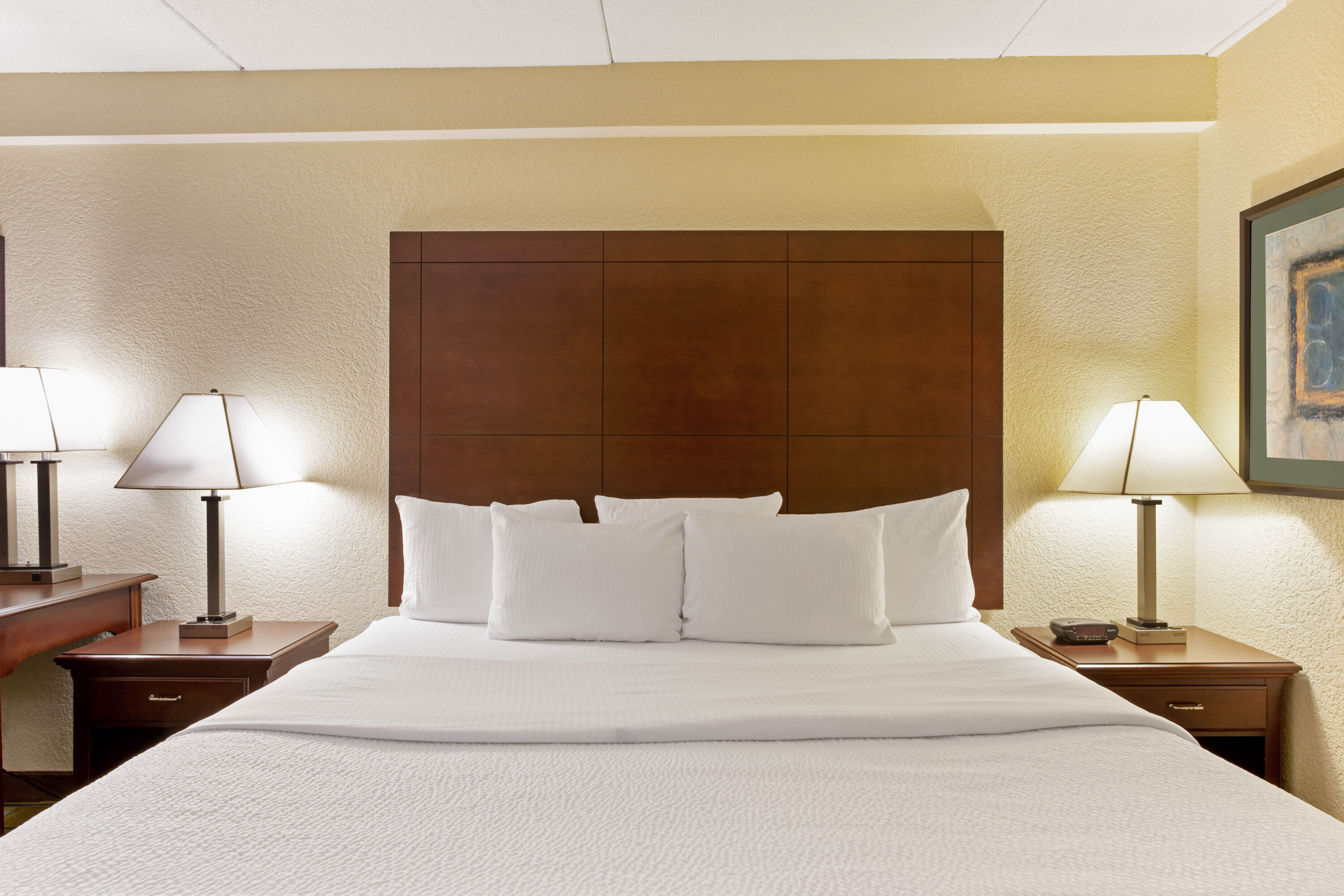 Guest room feature at the La Quinta Inn & Suites by Wyndham Boston Somerville in Somerville, Massachusetts