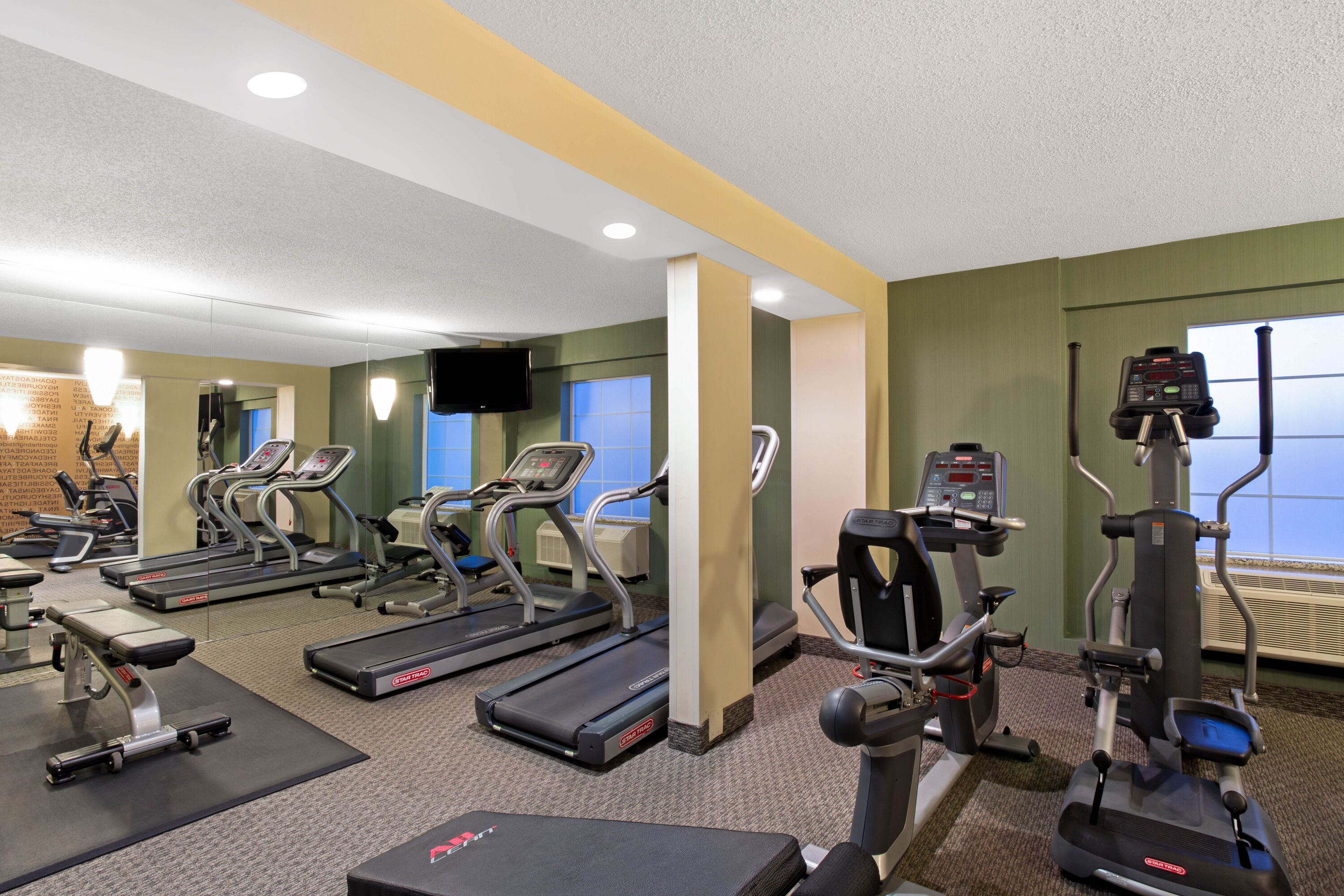 Fitness room at La Quinta Inn & Suites by Wyndham Springfield MA in Springfield, Massachusetts