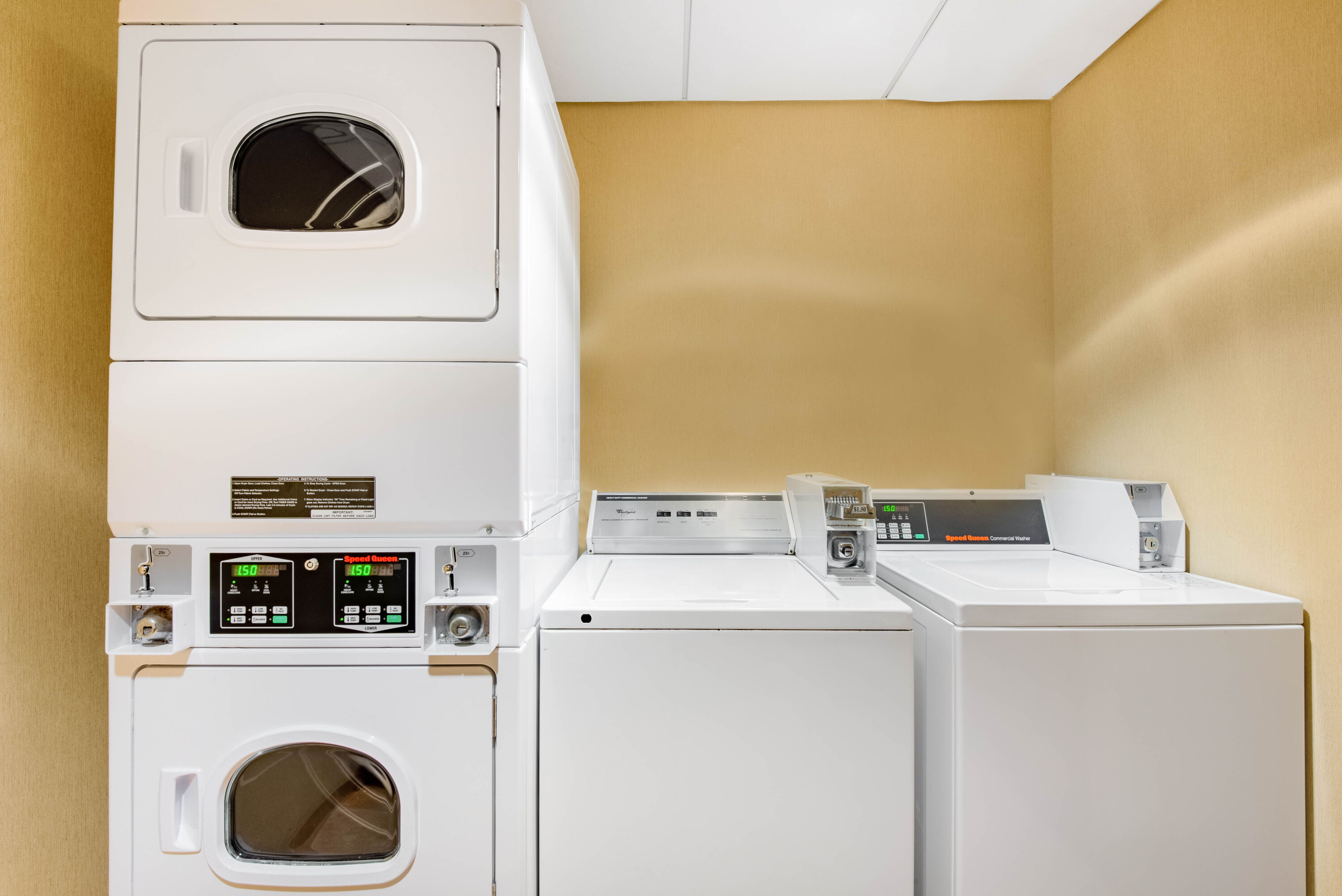 Laundry facilities at La Quinta Inn & Suites by Wyndham Bel Air/I-95 Exit 77A in Edgewood, Maryland
