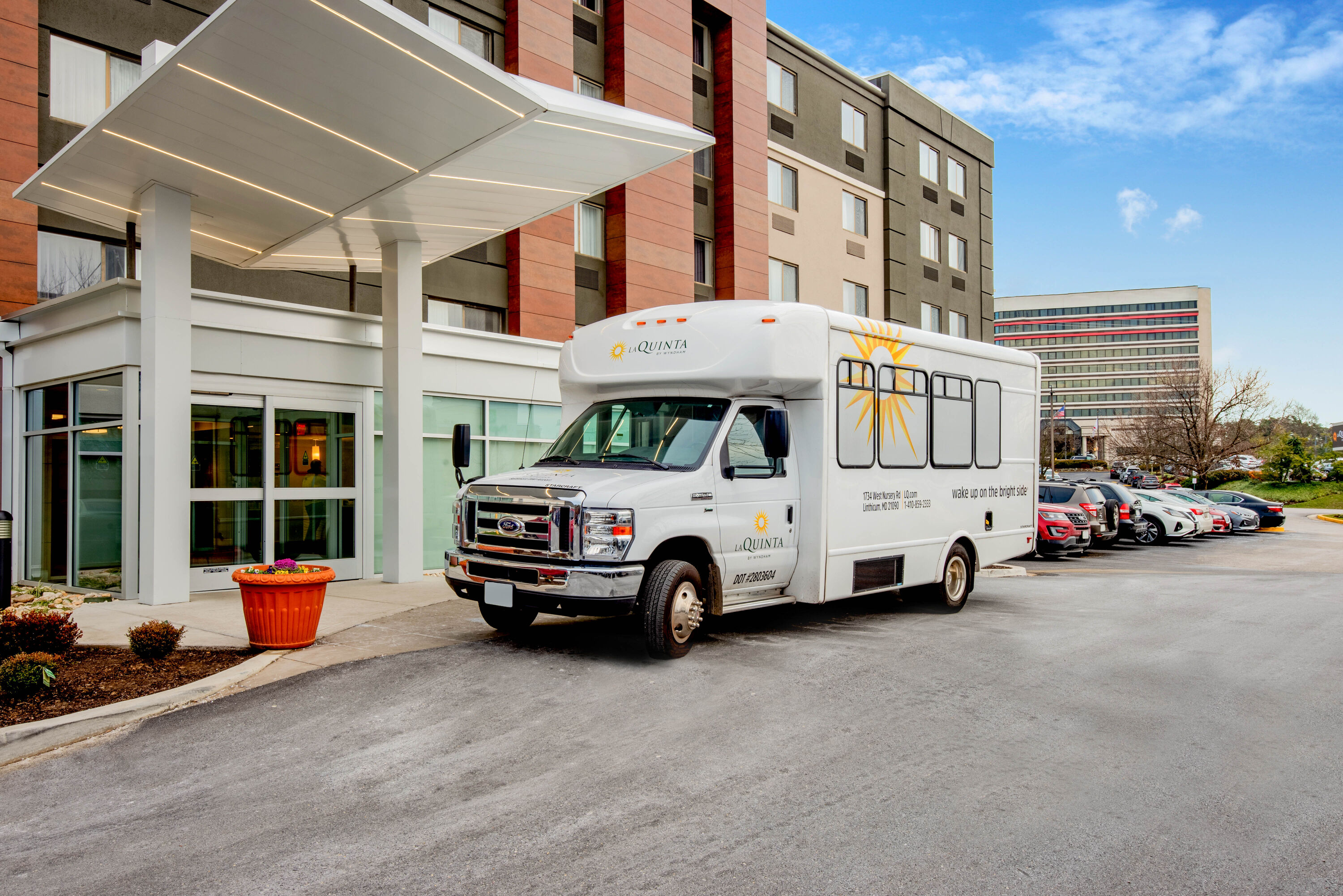 Shuttle at La Quinta Inn & Suites by Wyndham Baltimore BWI Airport in Linthicum, Maryland