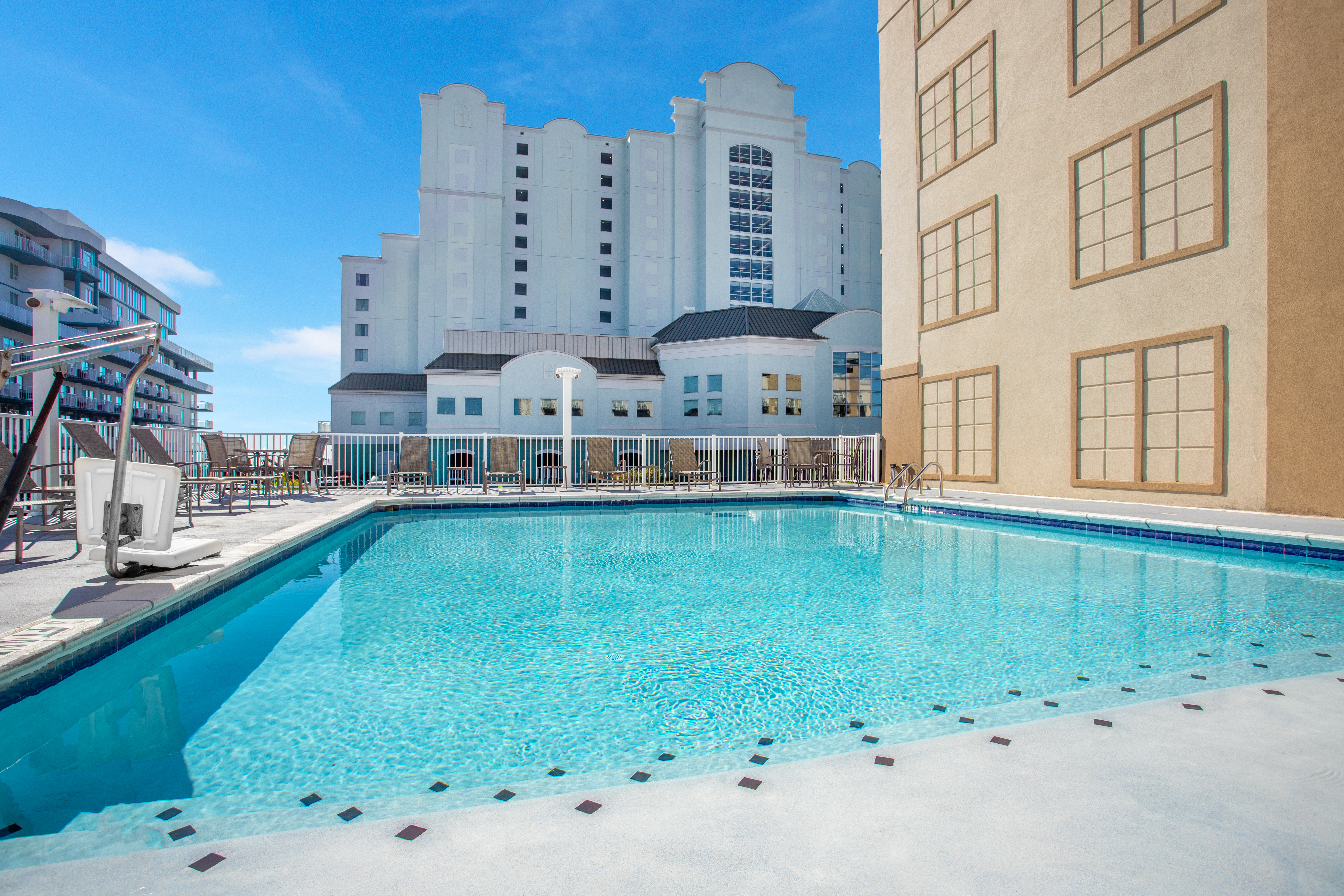 Pool at the La Quinta Inn & Suites by Wyndham Ocean City in Ocean City, Maryland