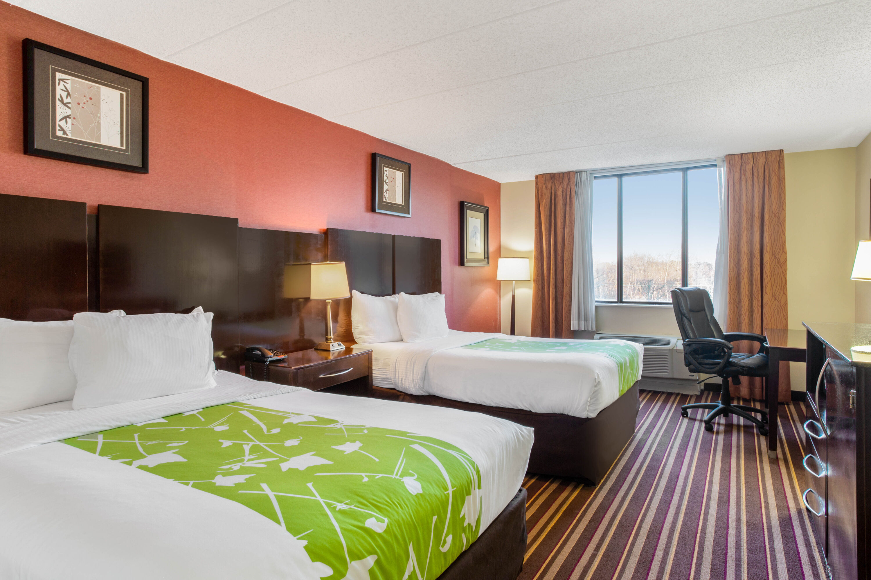Guest room at the La Quinta Inn & Suites by Wyndham Salisbury in Salisbury, Maryland
