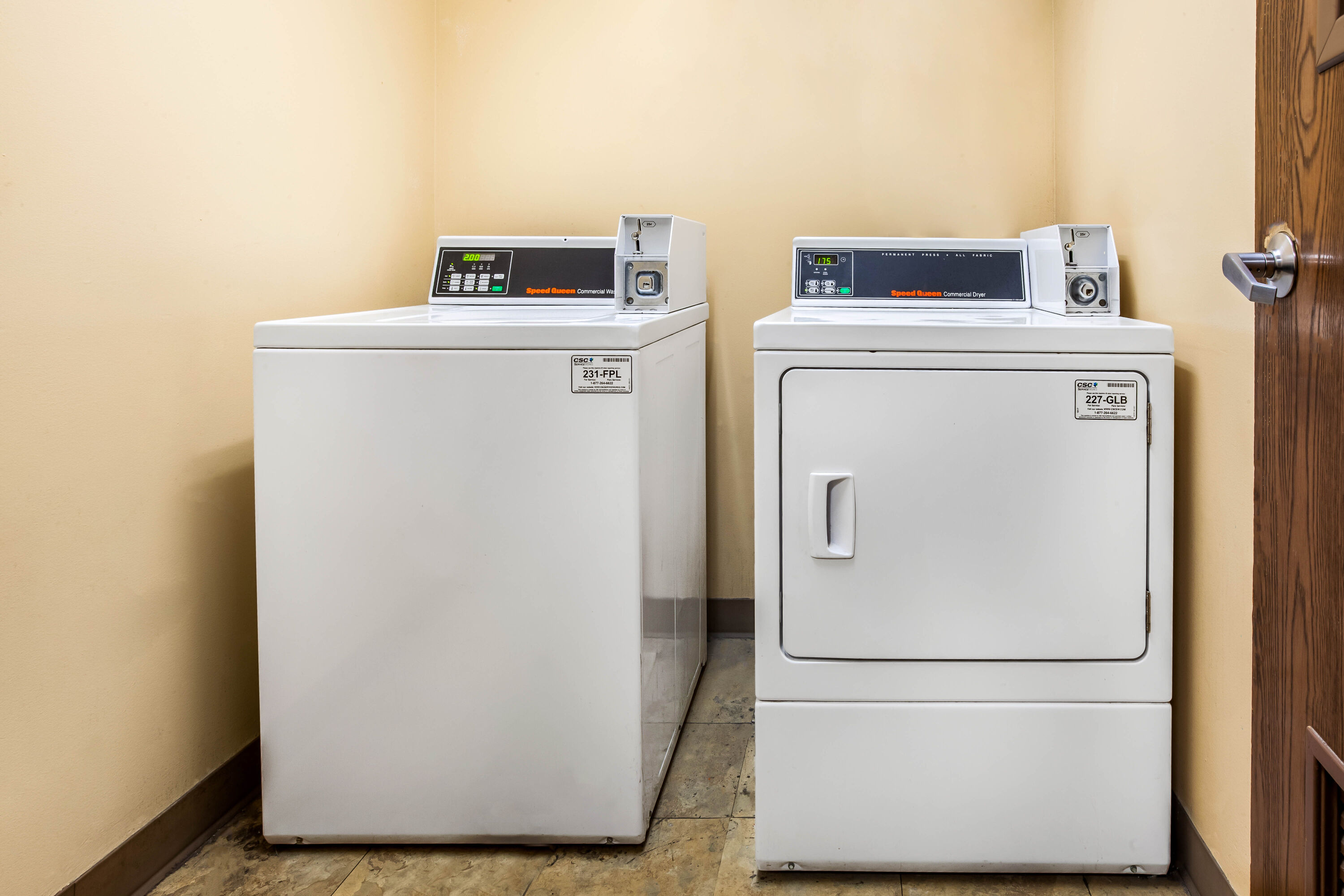 Laundry facilities at La Quinta Inn by Wyndham Detroit Southgate in Southgate, Michigan