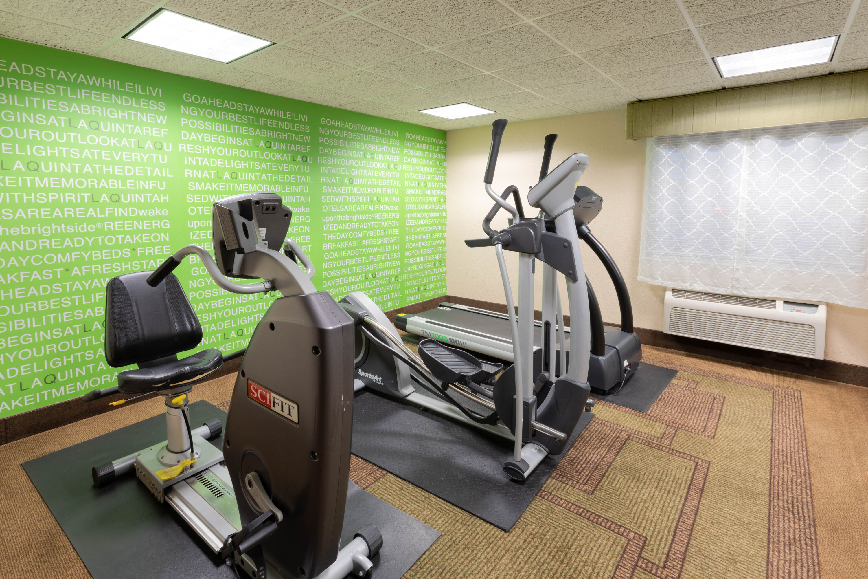 Fitness room at La Quinta Inn by Wyndham Minneapolis Airport Bloomington in Bloomington, Minnesota