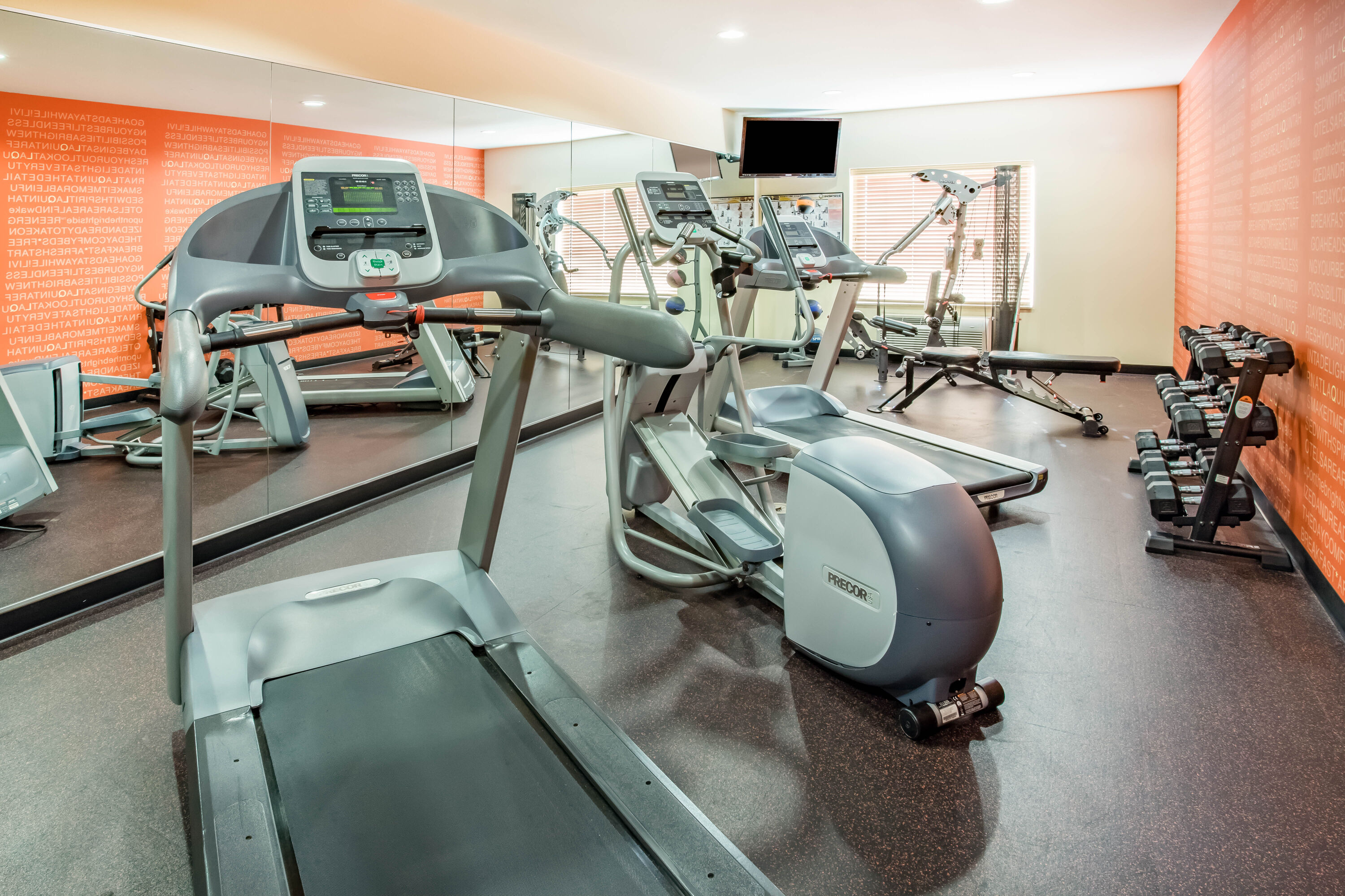 Fitness room at La Quinta Inn & Suites by Wyndham Rochester Mayo Clinic S in Rochester, Minnesota
