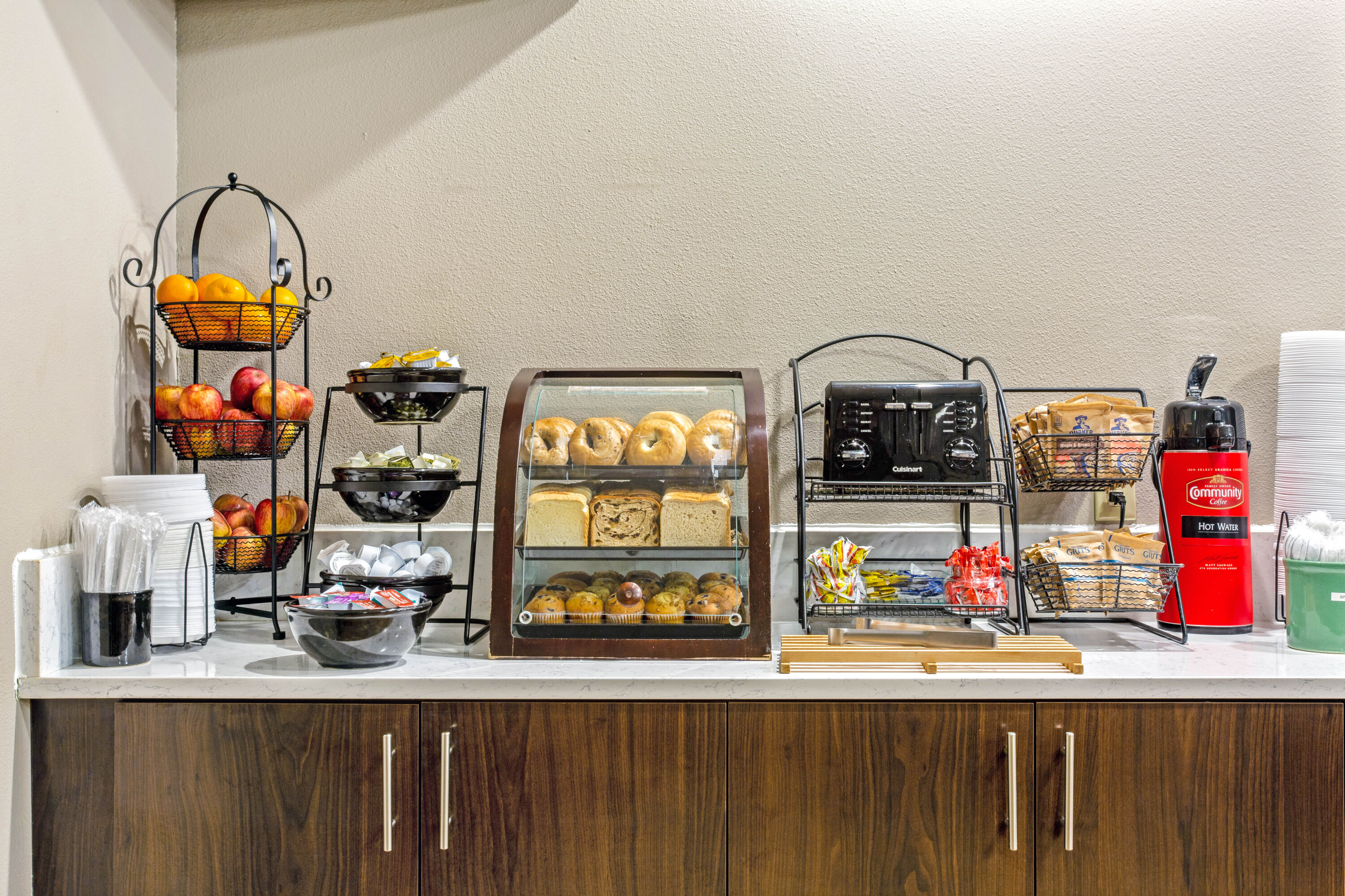 Free breakfast at La Quinta Inn & Suites by Wyndham Biloxi in Biloxi, Mississippi