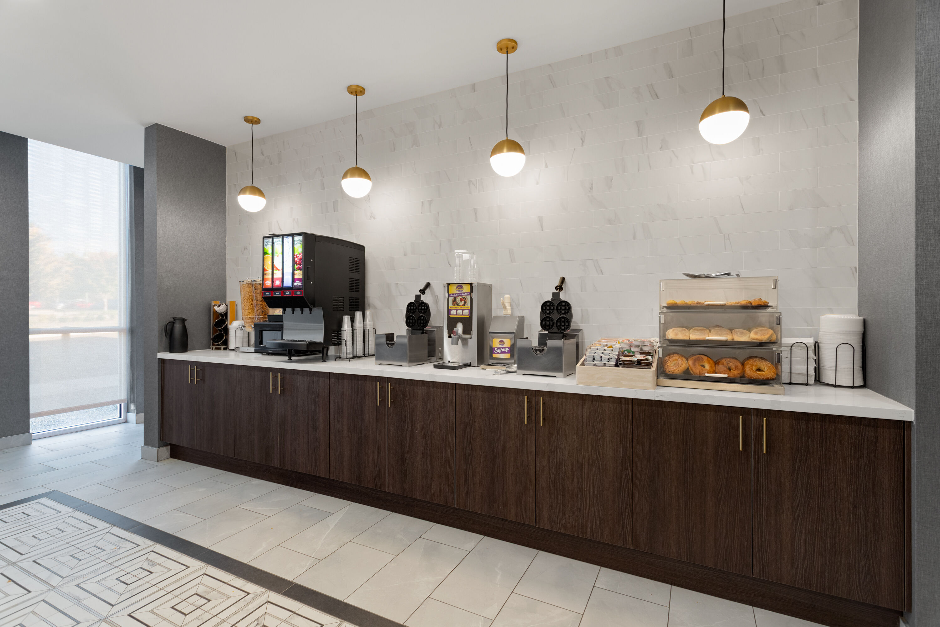 Free breakfast at La Quinta Inn & Suites by Wyndham Olive Branch in Olive Branch, Mississippi