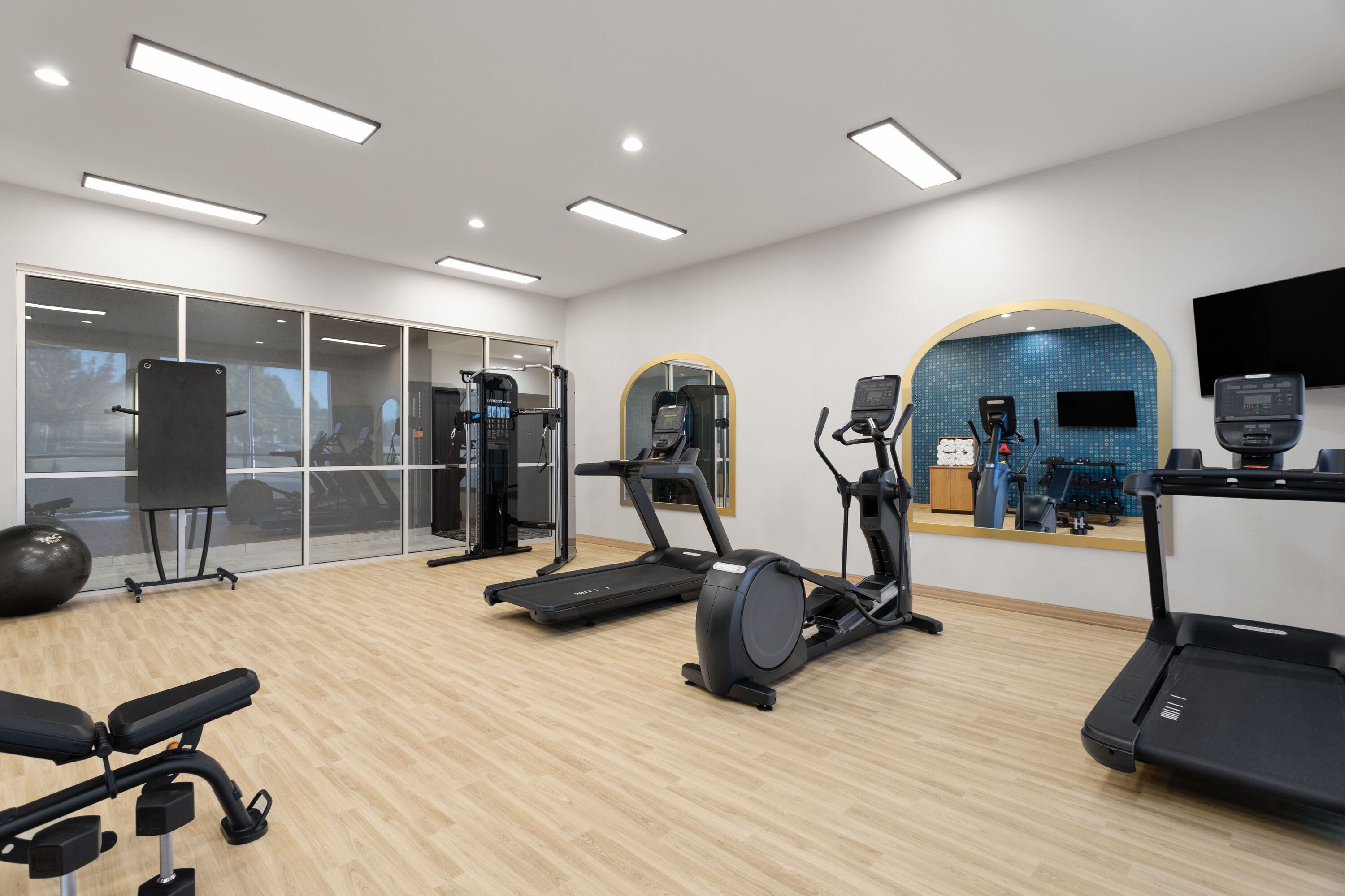 Fitness room at La Quinta Inn & Suites by Wyndham Olive Branch in Olive Branch, Mississippi