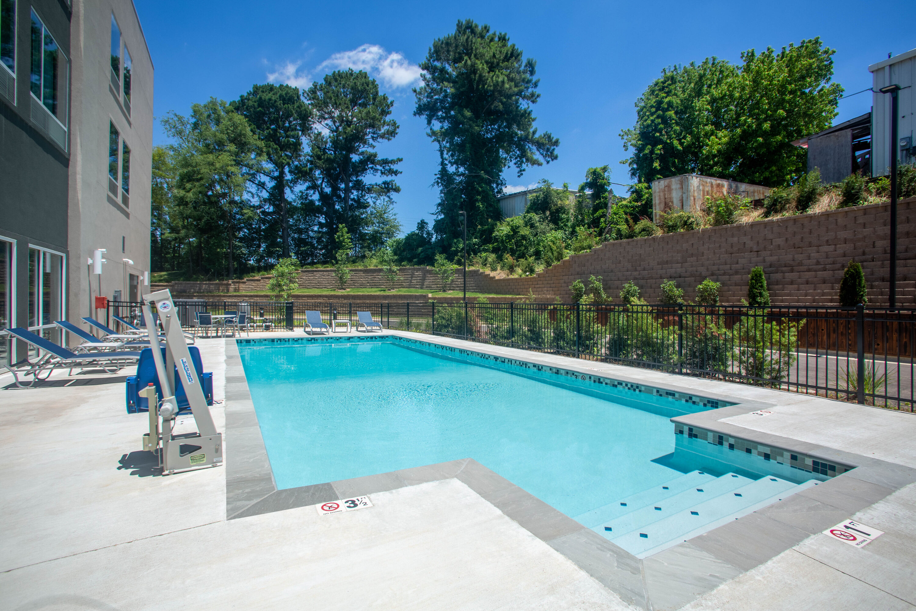 Pool at the La Quinta Inn & Suites by Wyndham Oxford in Oxford, Mississippi