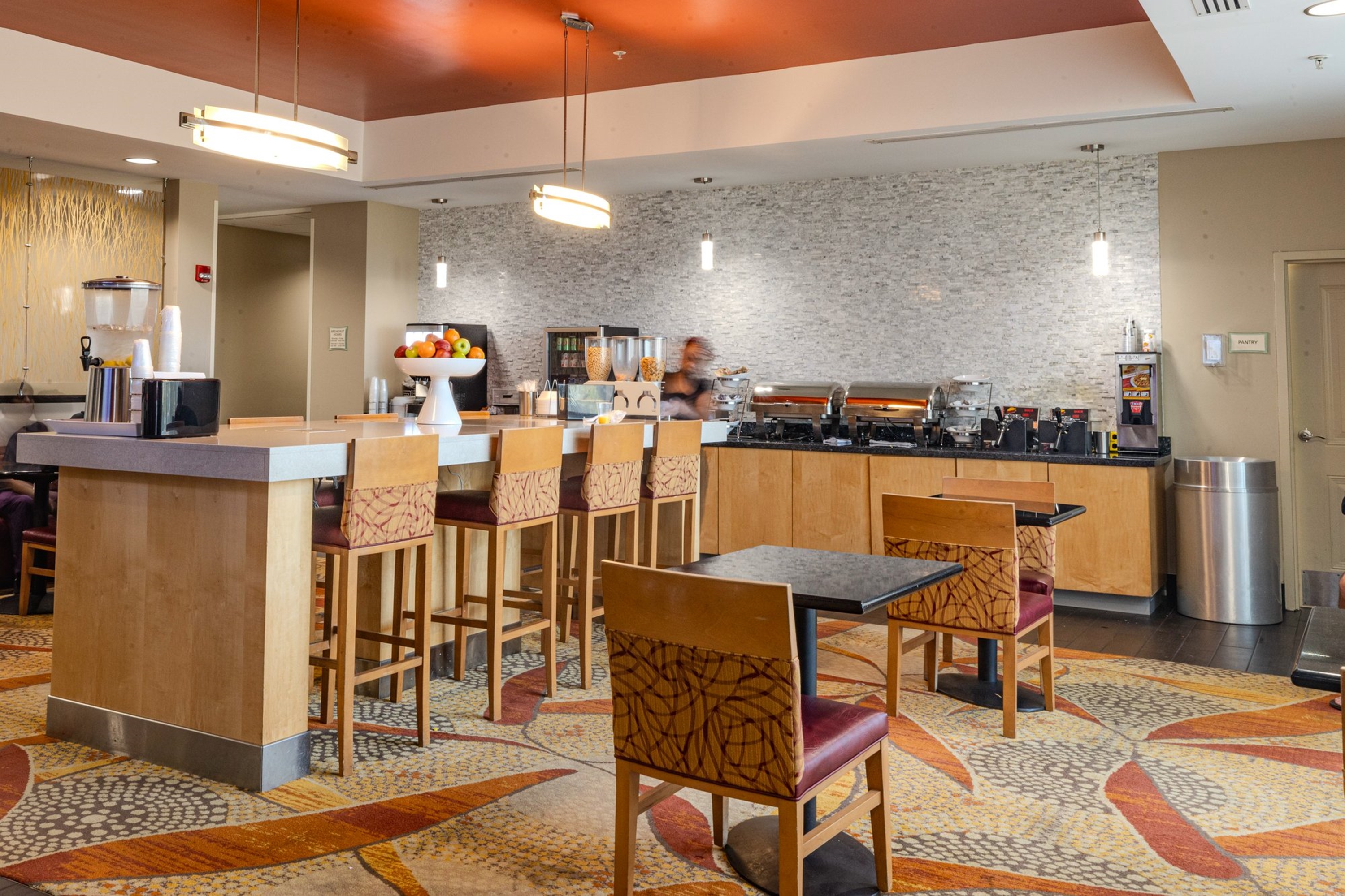 Free breakfast at La Quinta Inn & Suites by Wyndham Starkville at MSU in Starkville, Mississippi