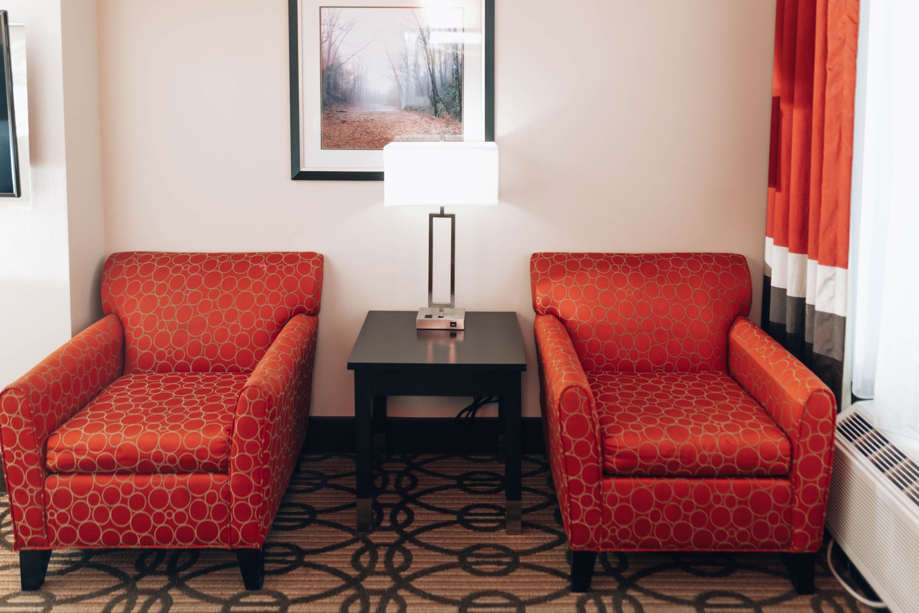 Guest room at the La Quinta Inn & Suites by Wyndham Starkville at MSU in Starkville, Mississippi