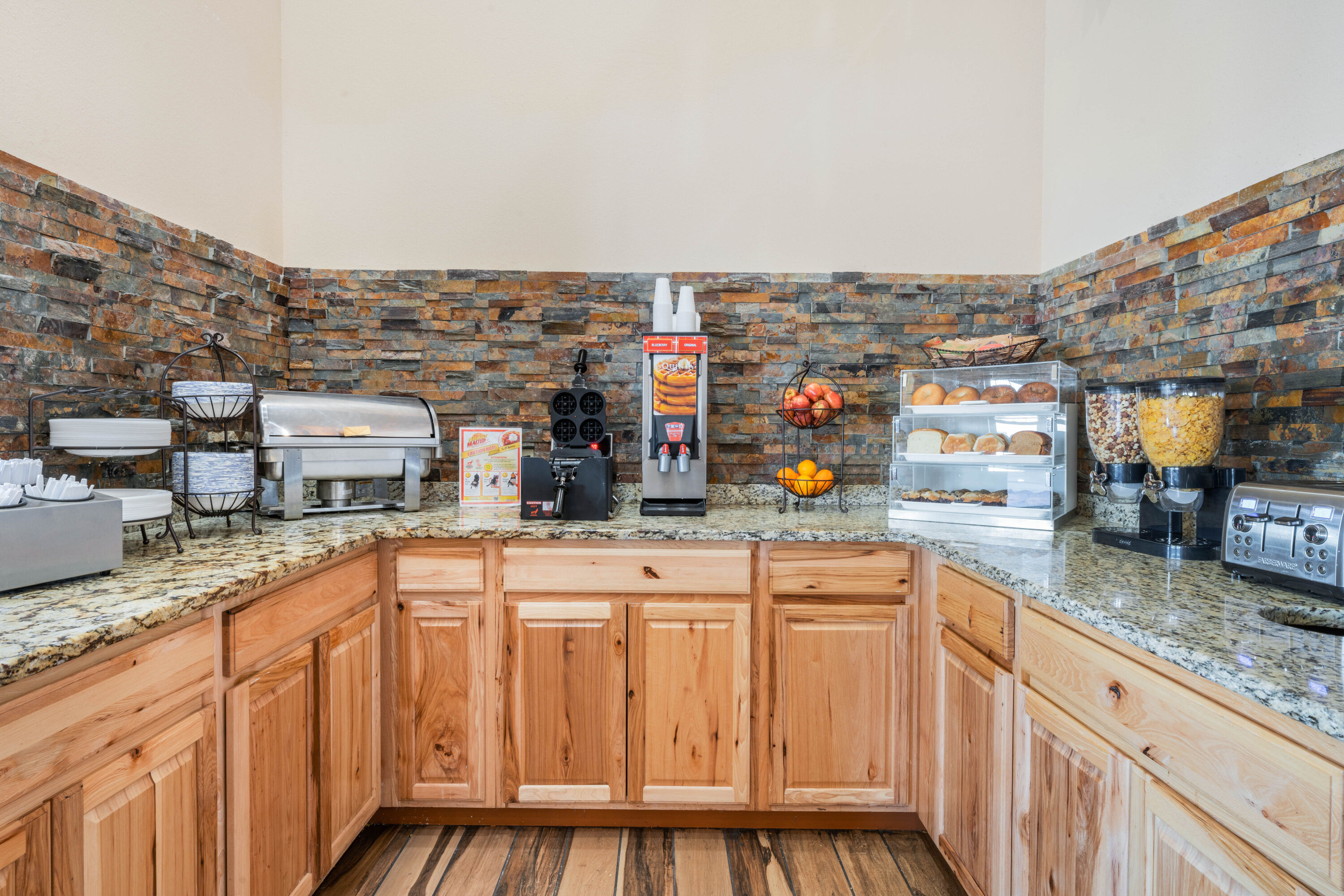 Free breakfast at La Quinta Inn & Suites by Wyndham Belgrade - Bozeman Airport in Belgrade, Montana