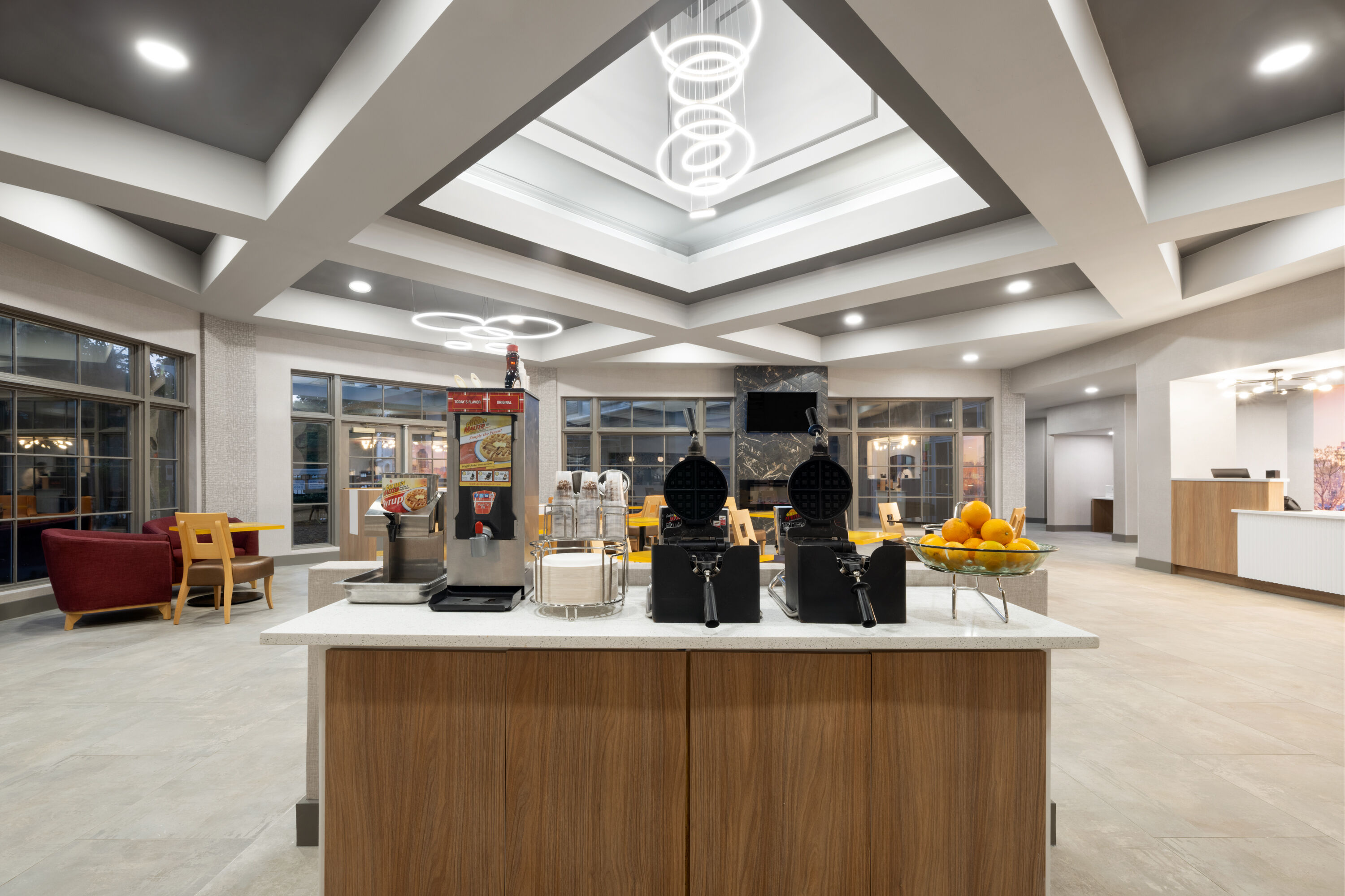 Free breakfast at La Quinta Inn & Suites by Wyndham Raleigh Cary in Cary, North Carolina