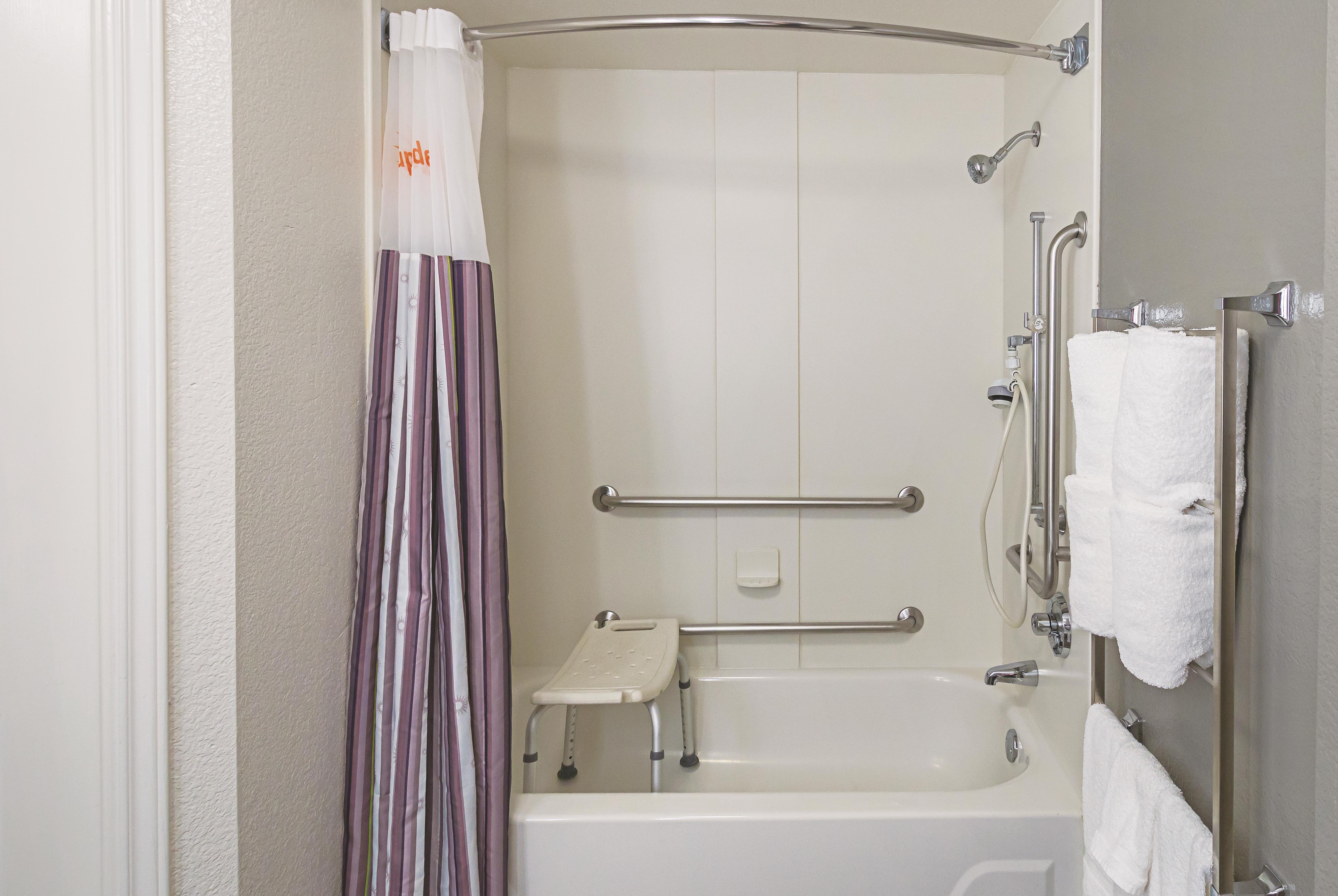 Guest room at the La Quinta Inn & Suites by Wyndham Univ Area Chapel Hill in Durham, North Carolina