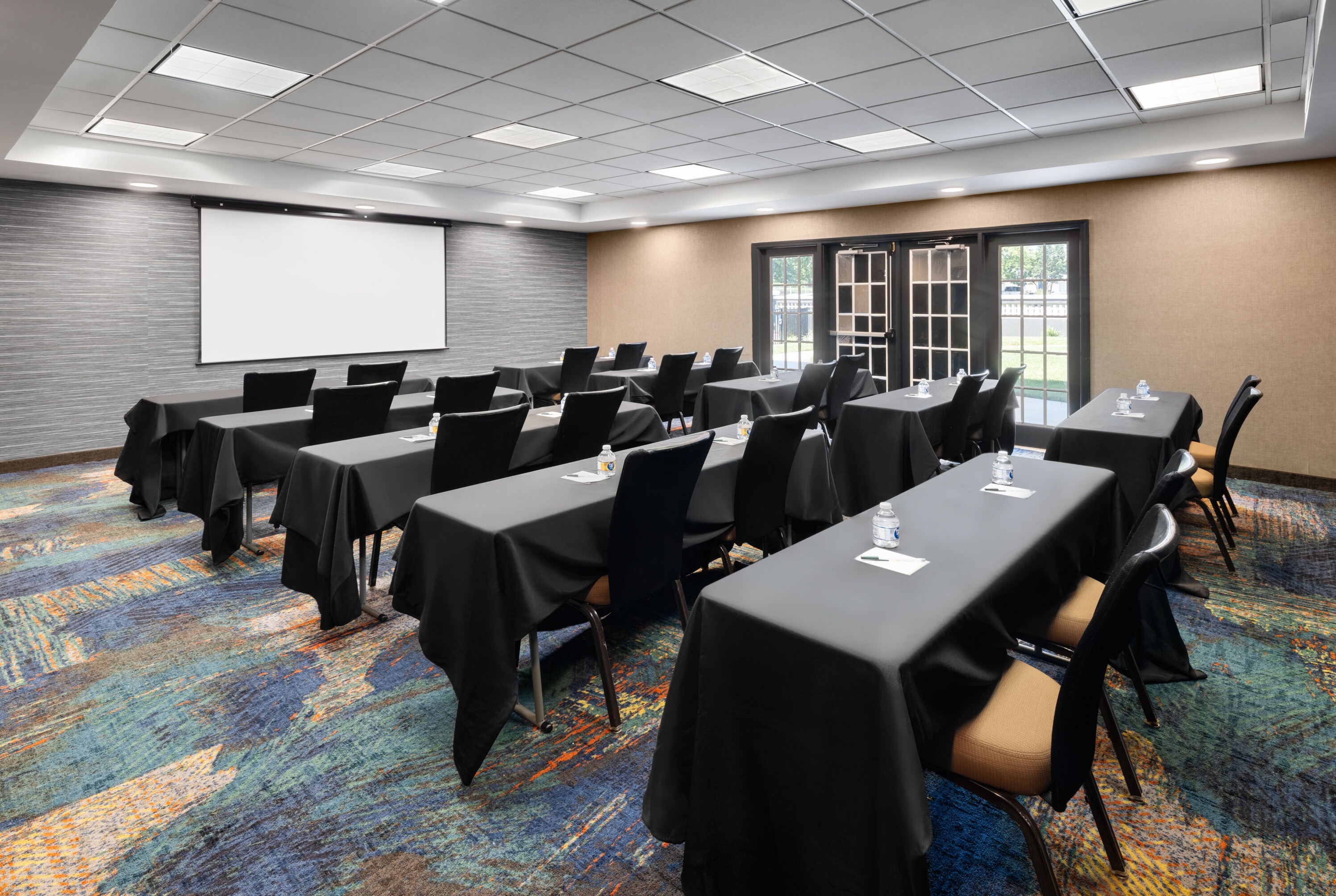 Classroom meeting room at La Quinta Inn & Suites by Wyndham Greensboro NC in Greensboro, North Carolina