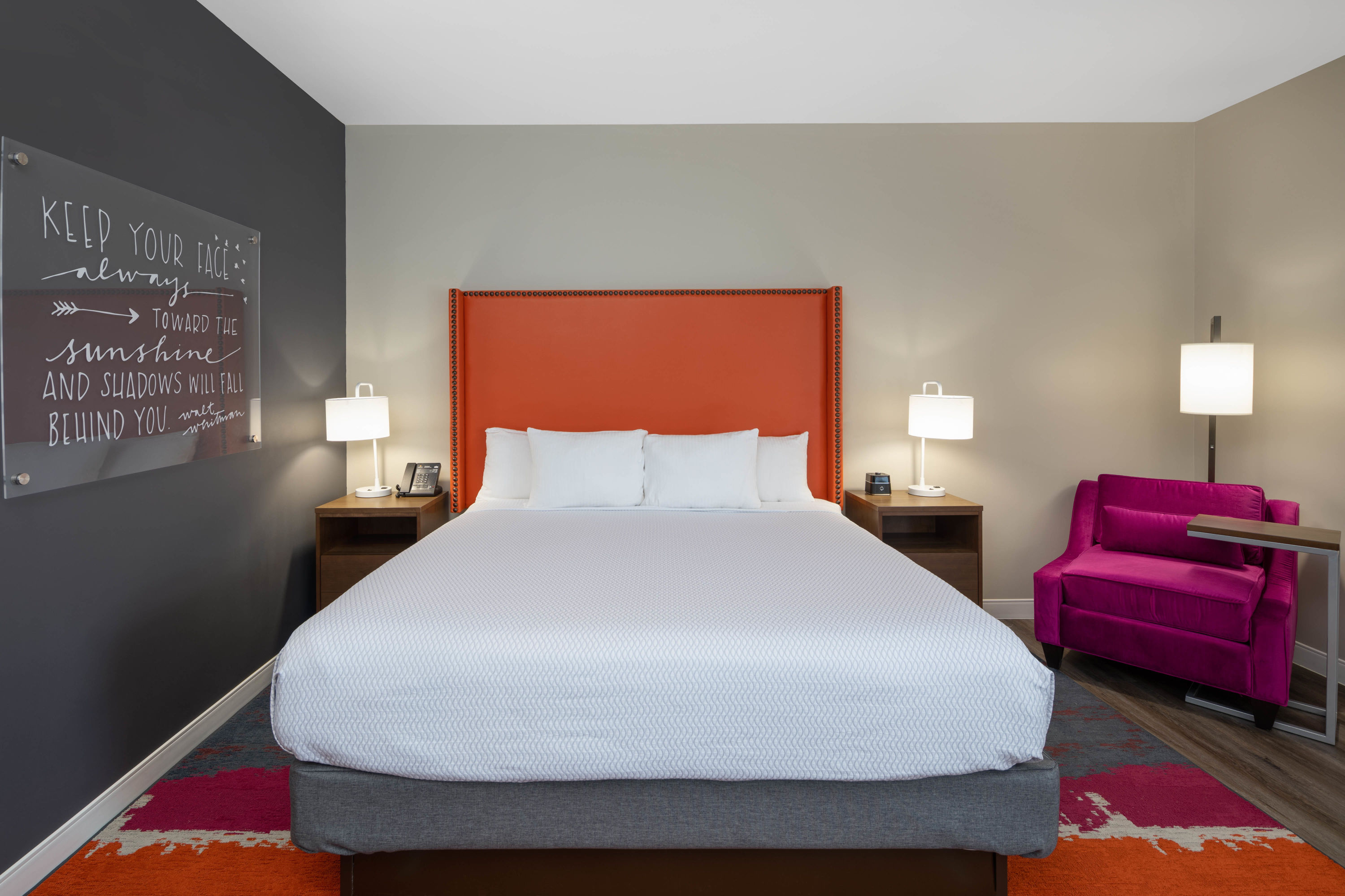 Guest room at the La Quinta Inn & Suites by Wyndham Greensboro Arpt High Point in Greensboro, North Carolina