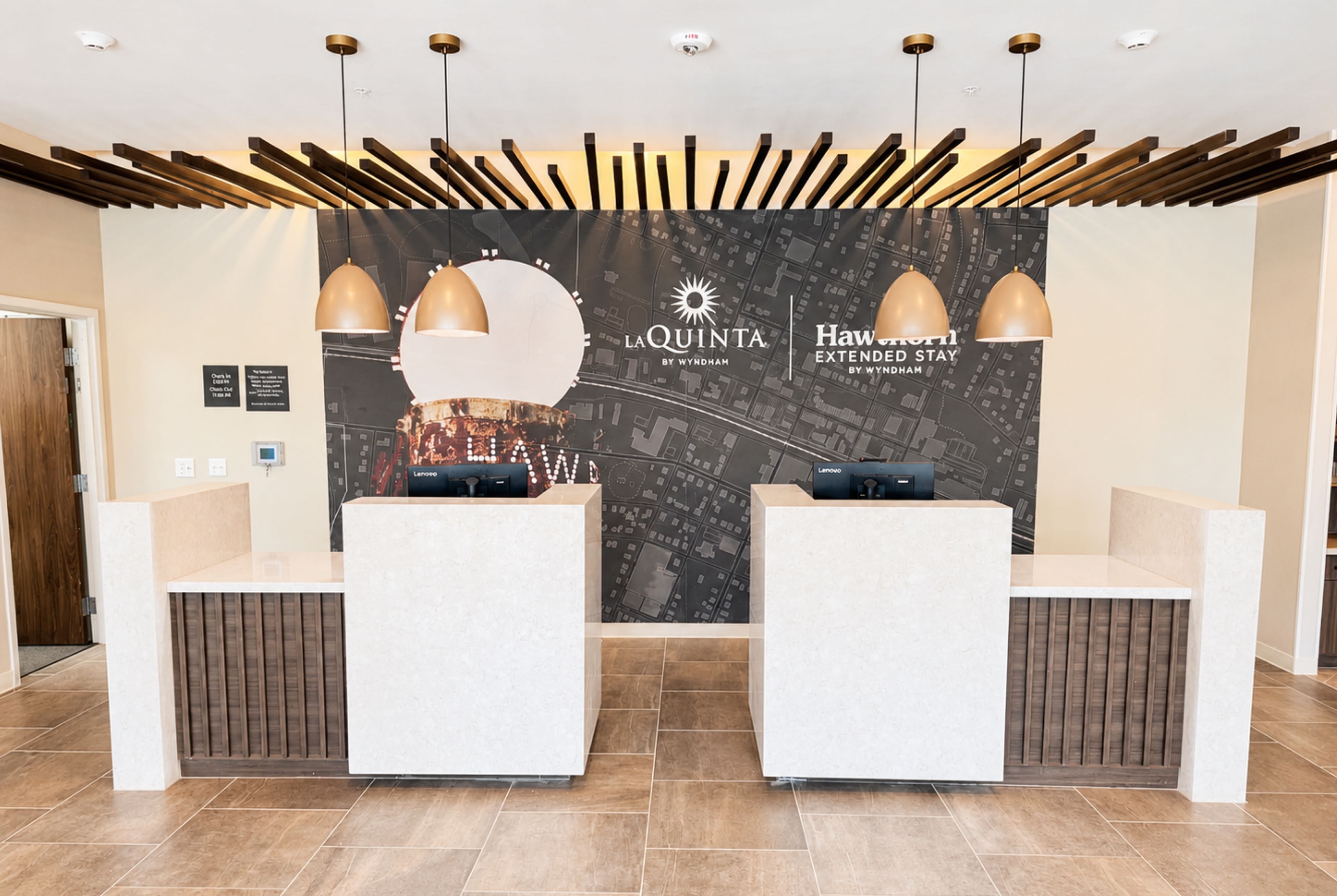 La Quinta Inn & Suites by Wyndham Mebane reception in Mebane, North Carolina