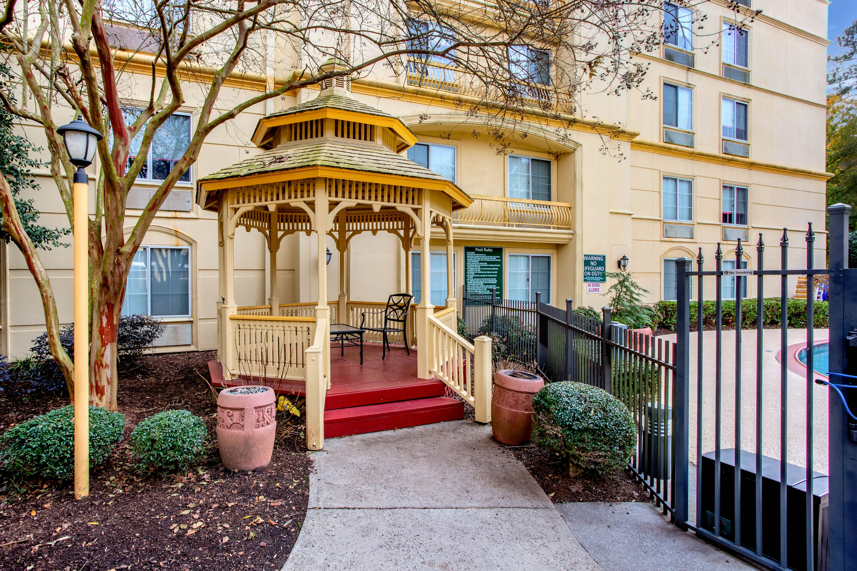 Gazebo at La Quinta Inn & Suites by Wyndham Raleigh Crabtree in Raleigh, North Carolina
