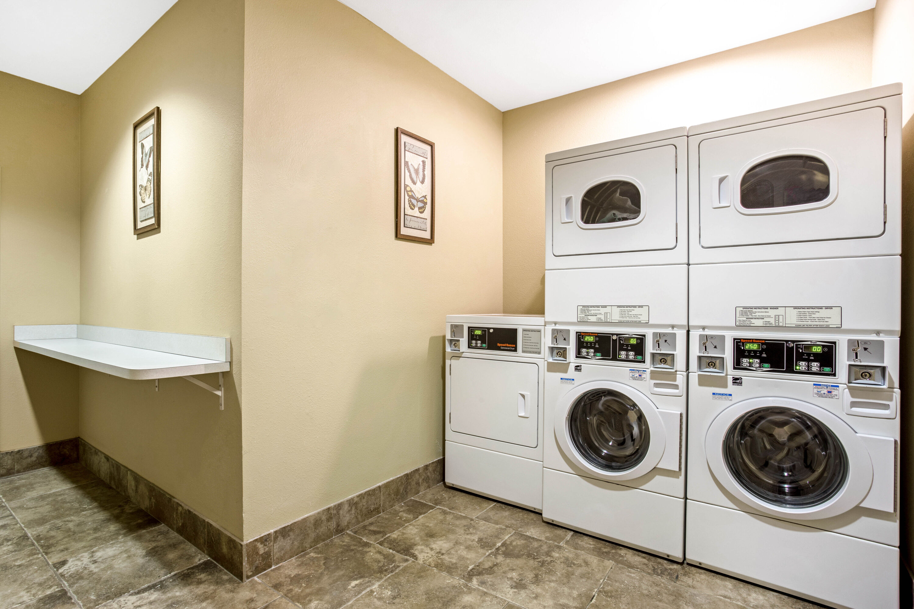 Laundry facilities at La Quinta Inn & Suites by Wyndham Dickinson in Dickinson, North Dakota