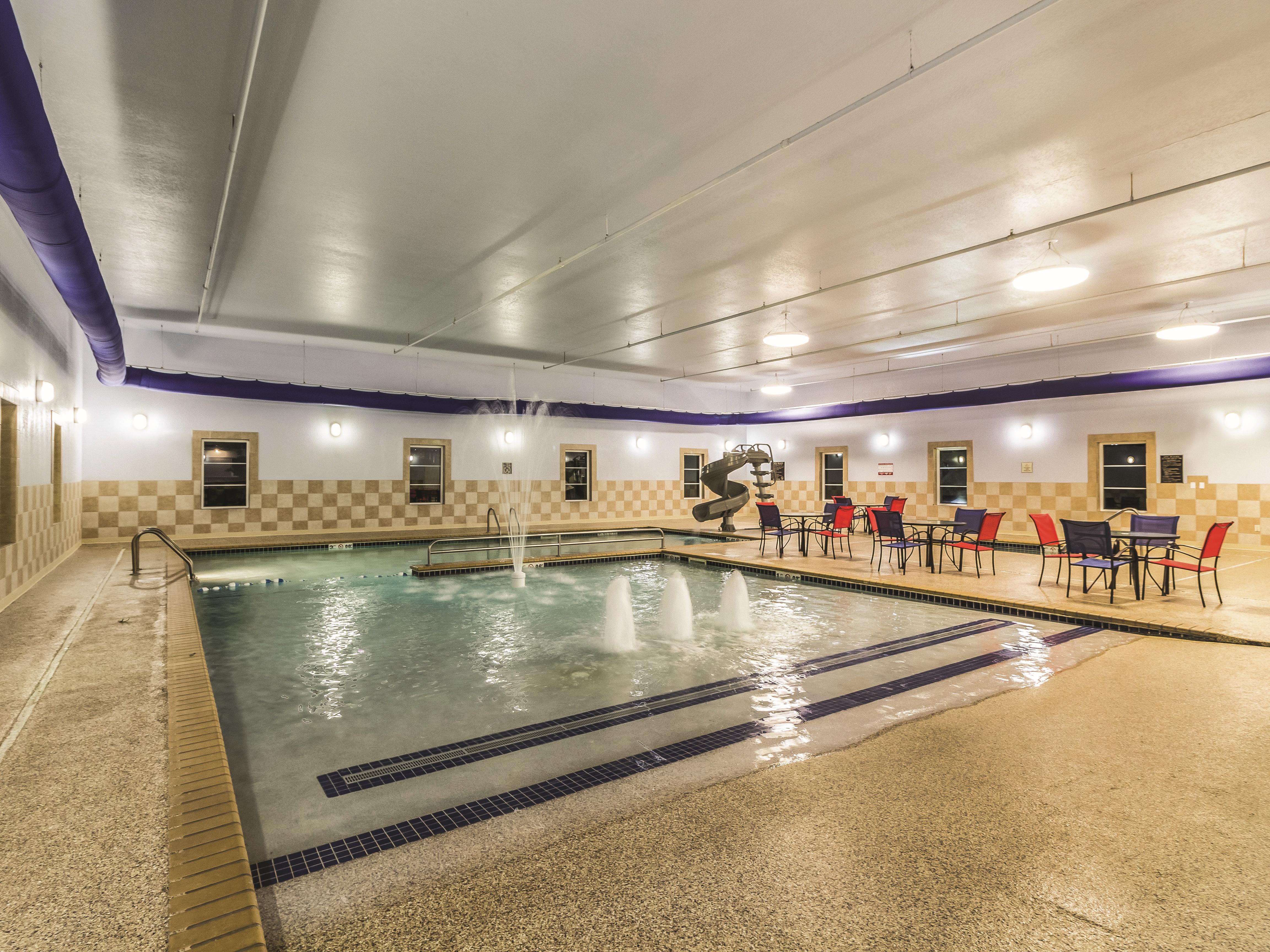 Pool at the La Quinta Inn & Suites by Wyndham Fargo-Medical Center in Fargo, North Dakota