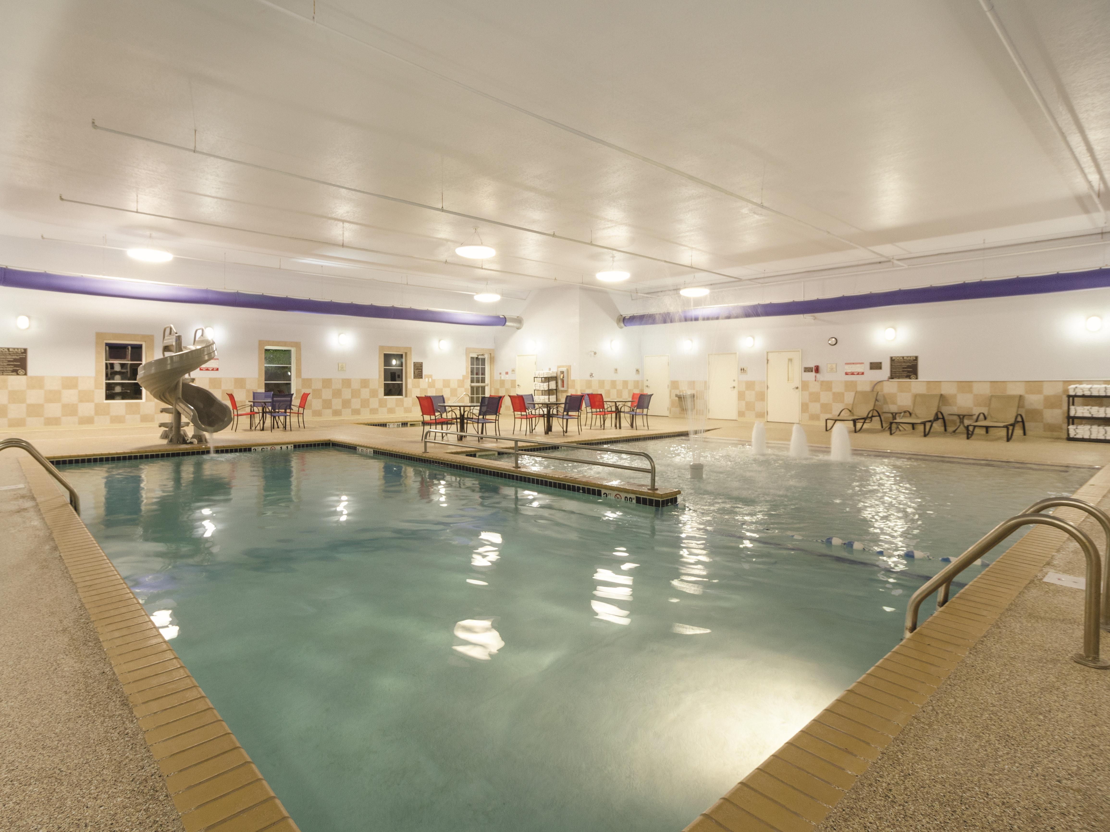 Pool at the La Quinta Inn & Suites by Wyndham Fargo-Medical Center in Fargo, North Dakota