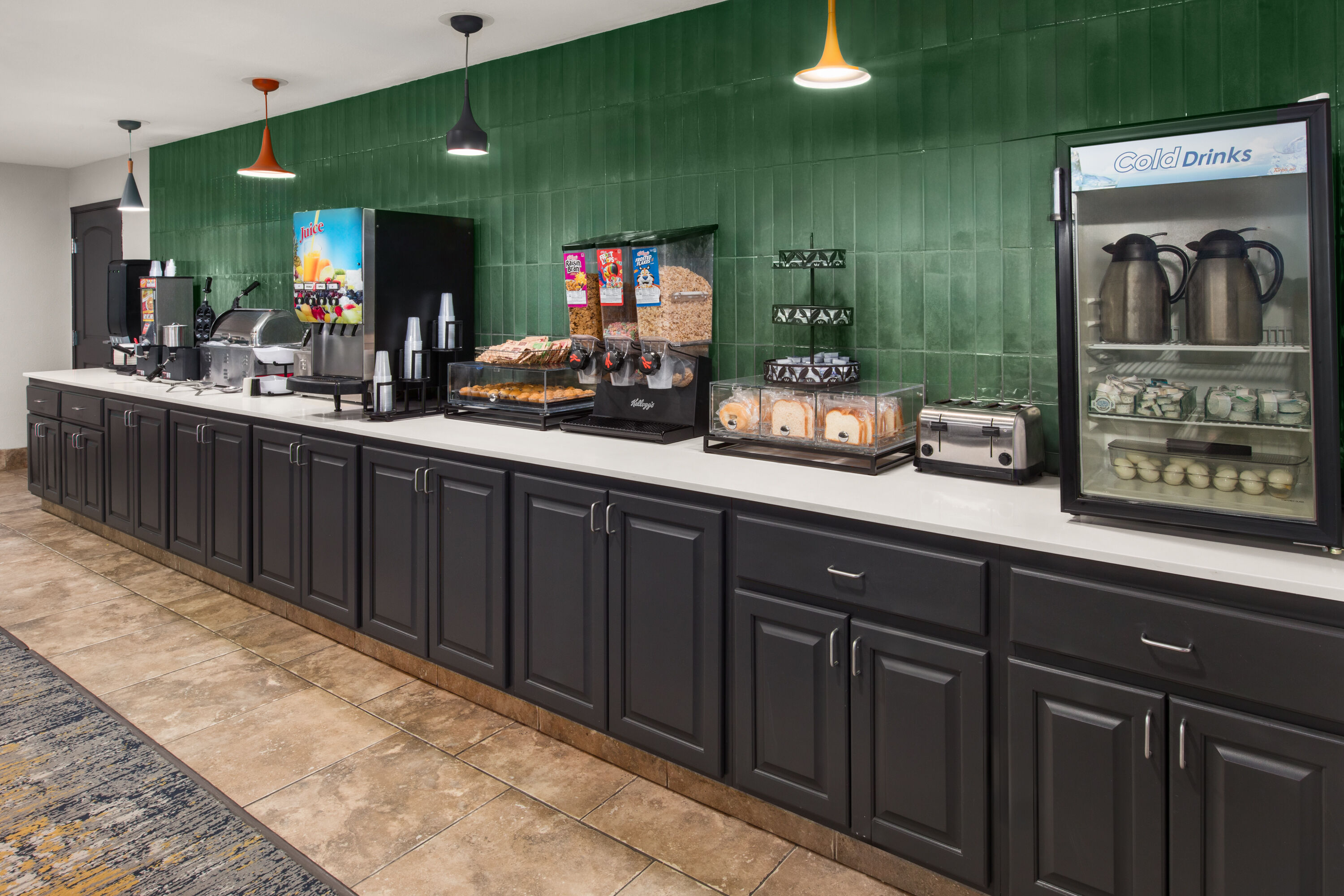 Free breakfast at La Quinta Inn & Suites by Wyndham Minot in Minot, North Dakota