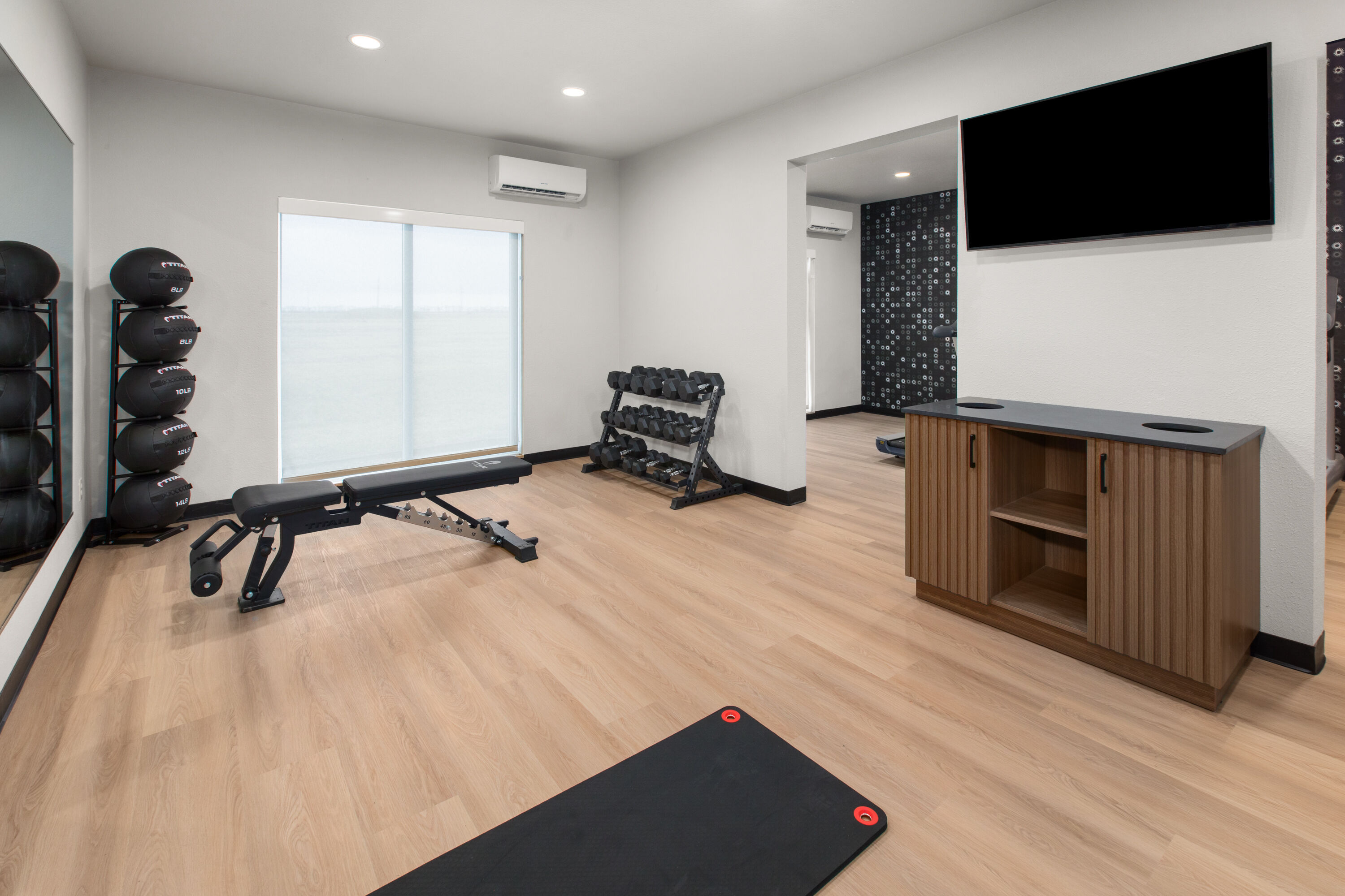 Fitness room at La Quinta Inn & Suites by Wyndham Minot in Minot, North Dakota
