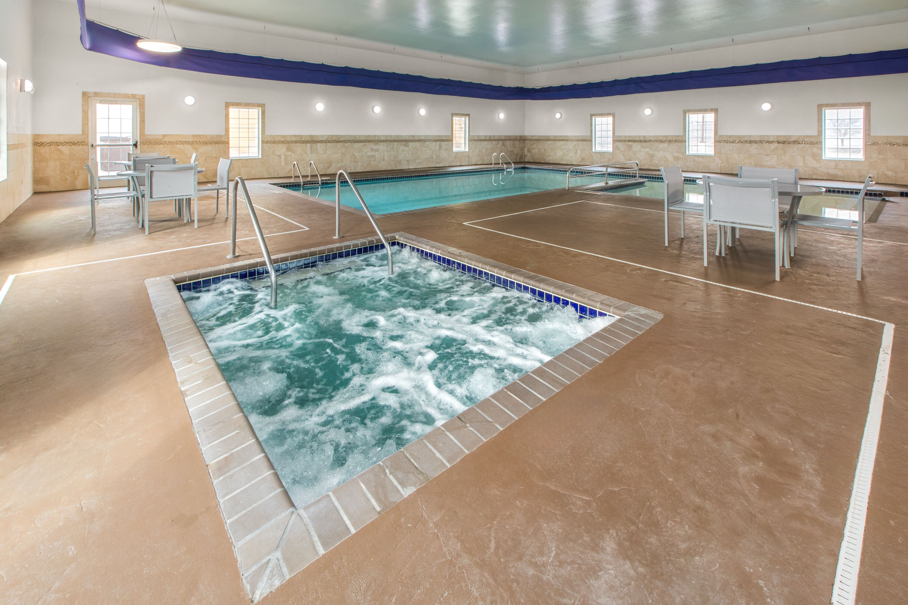Hot tub at the La Quinta Inn & Suites by Wyndham Minot in Minot, North Dakota