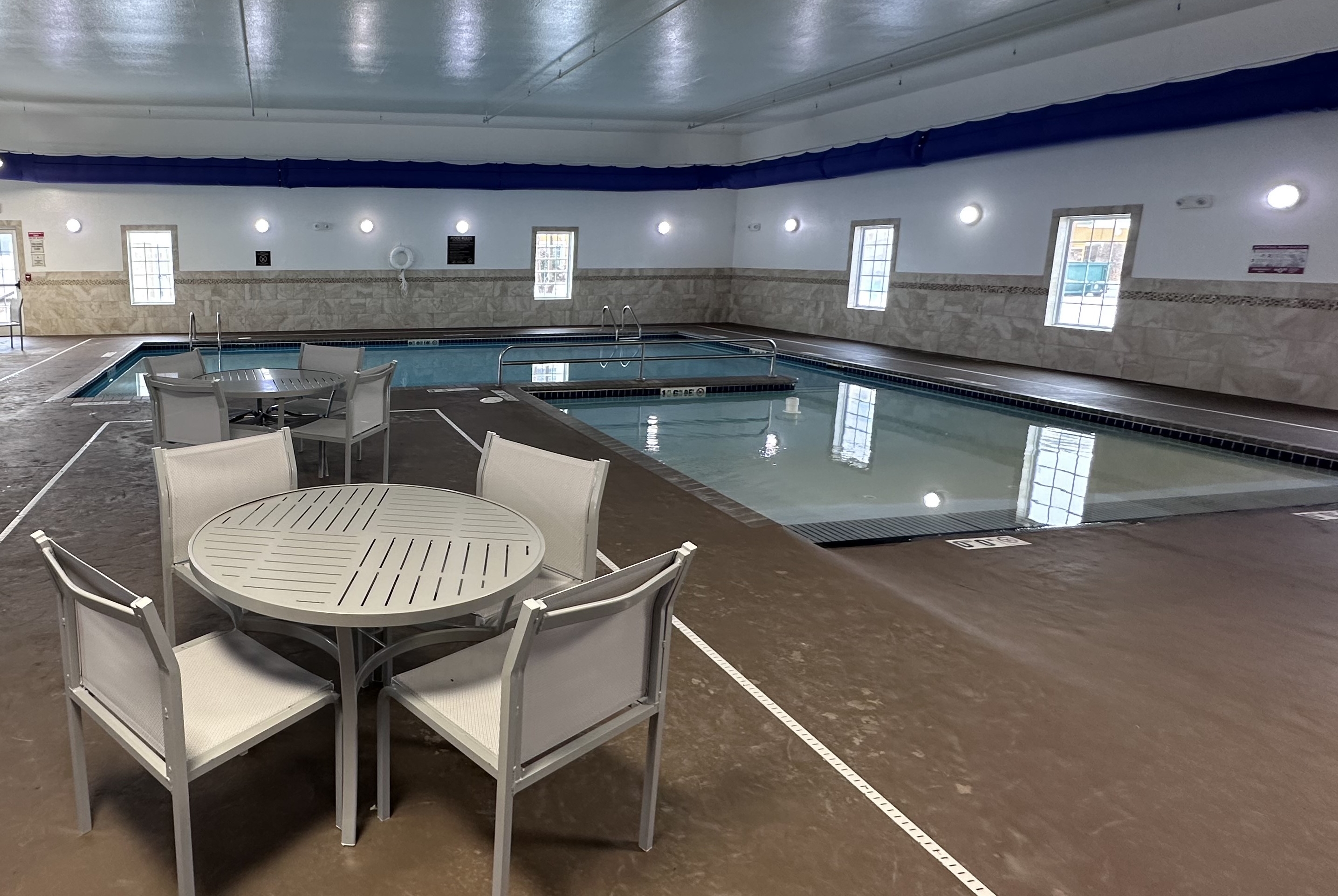 Pool at the La Quinta Inn & Suites by Wyndham Minot in Minot, North Dakota