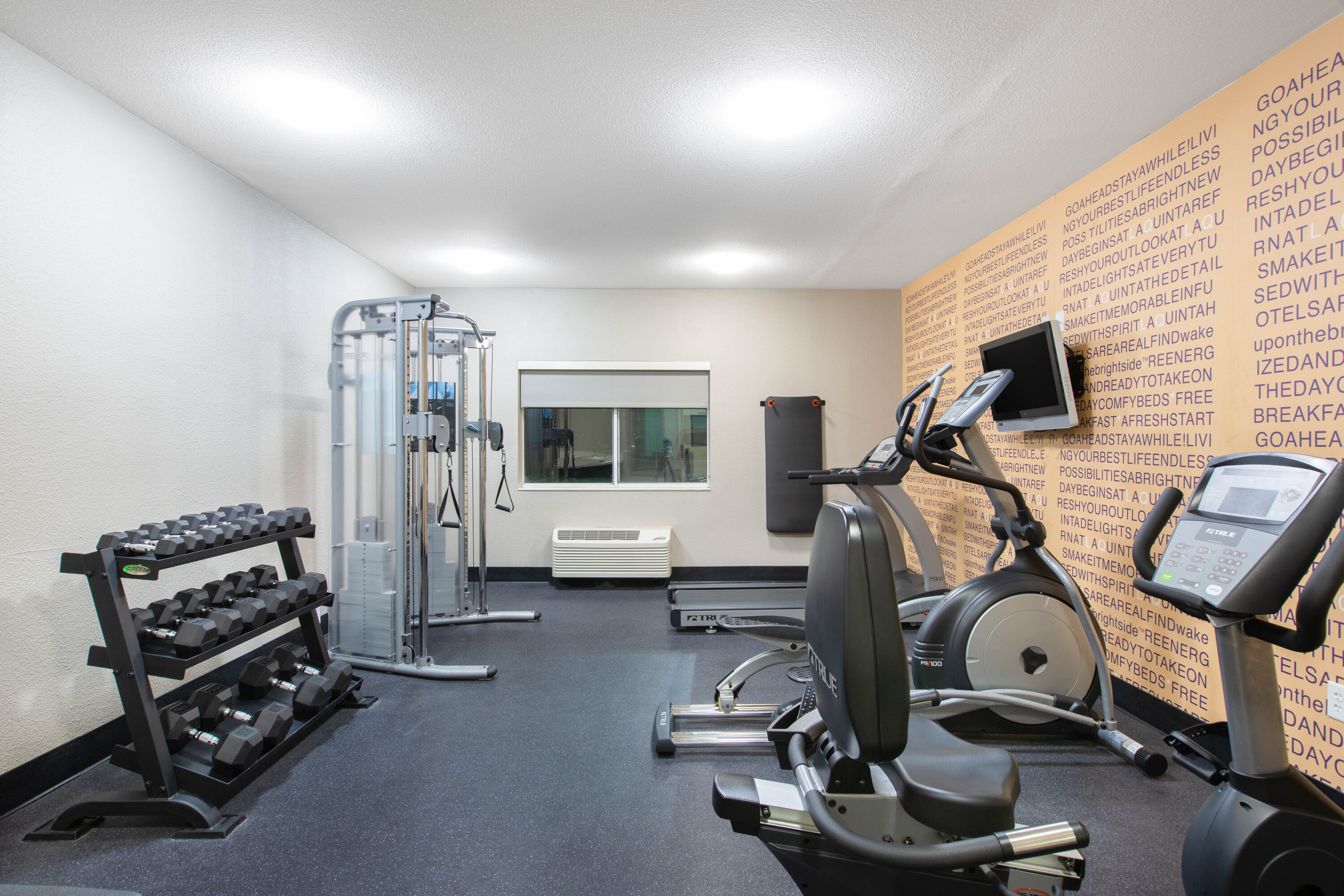 Fitness room at La Quinta Inn by Wyndham Lincoln in Lincoln, Nebraska