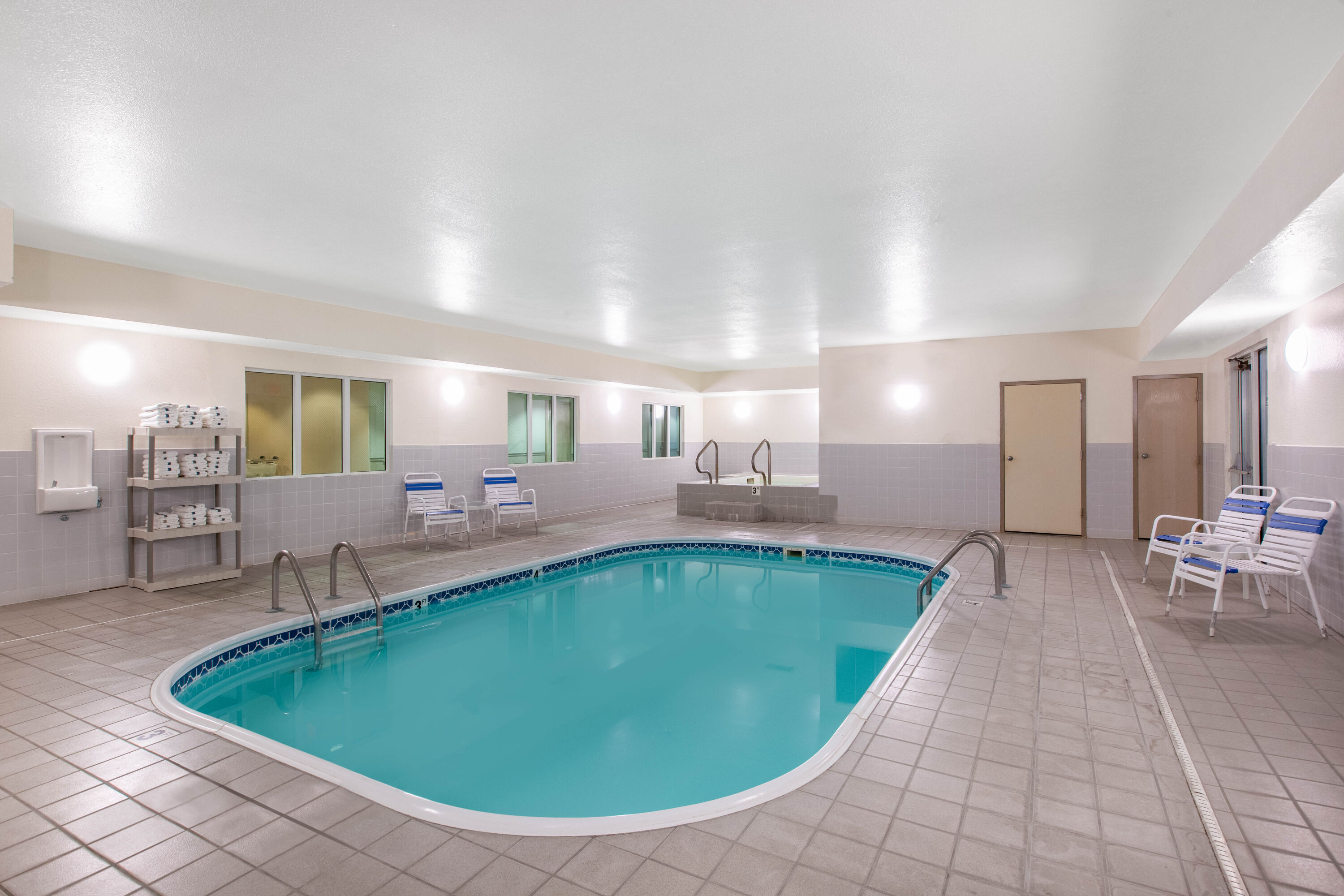 Pool at the La Quinta Inn by Wyndham Lincoln in Lincoln, Nebraska