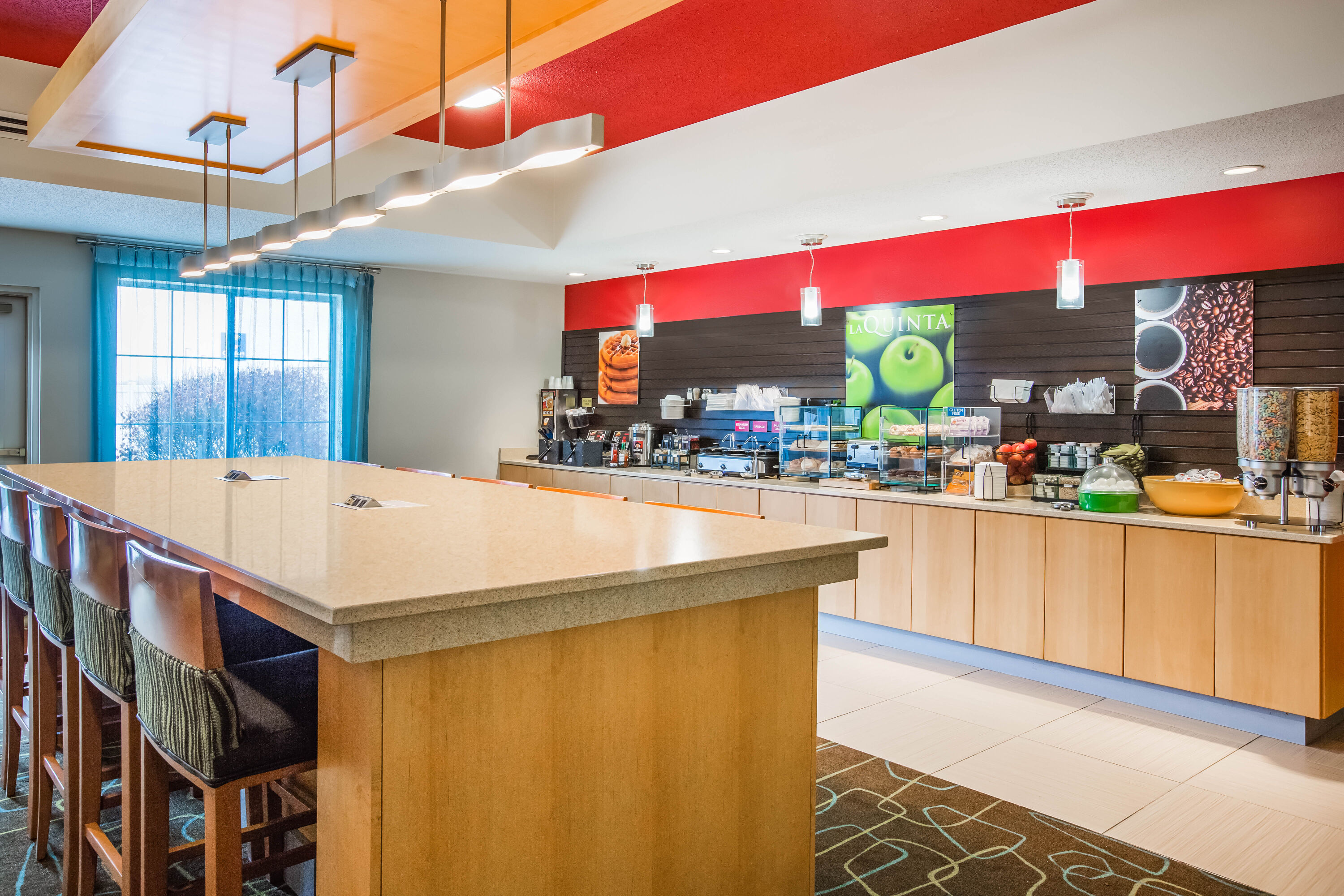 Free breakfast at La Quinta Inn & Suites by Wyndham North Platte in North Platte, Nebraska