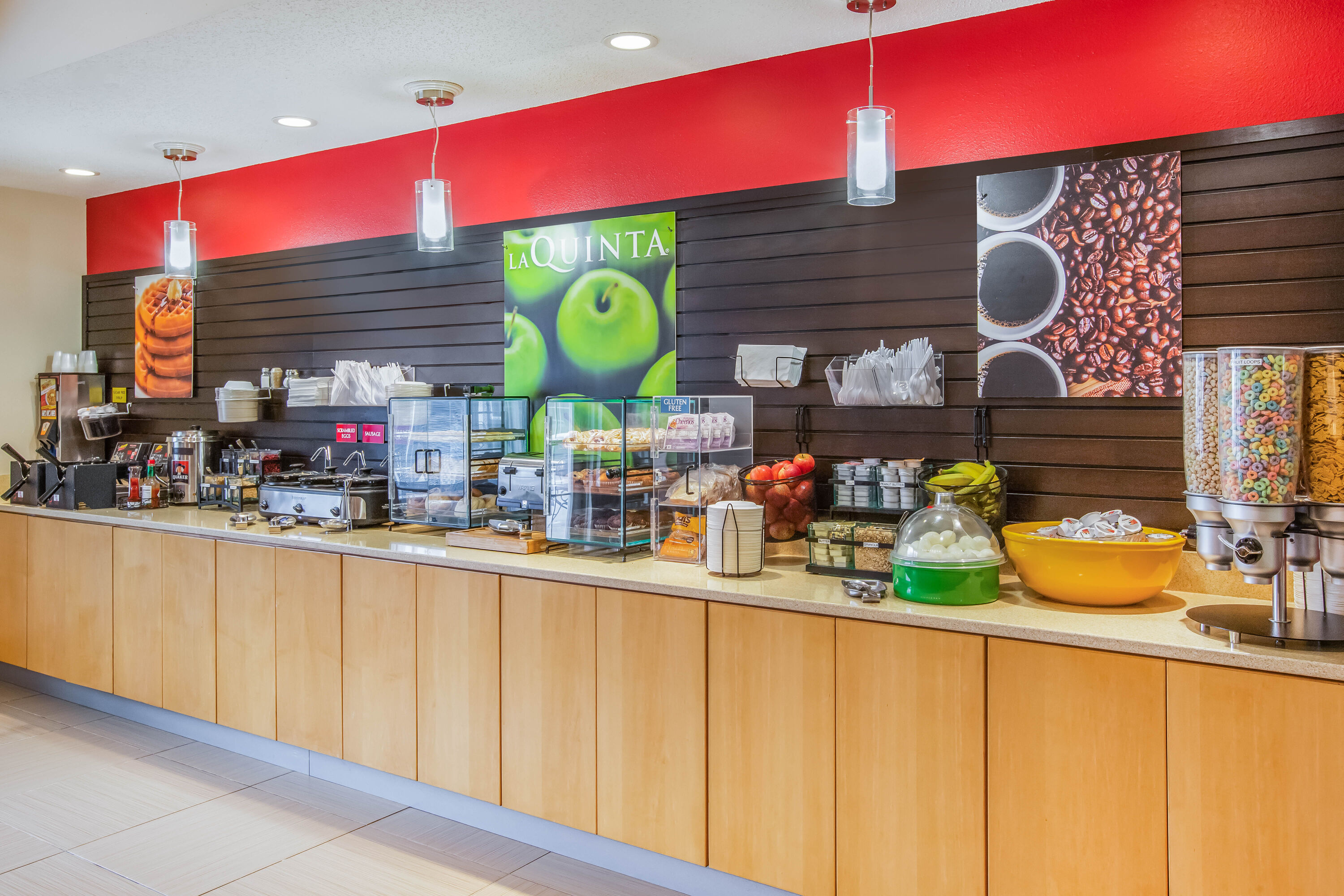 Free breakfast at La Quinta Inn & Suites by Wyndham North Platte in North Platte, Nebraska