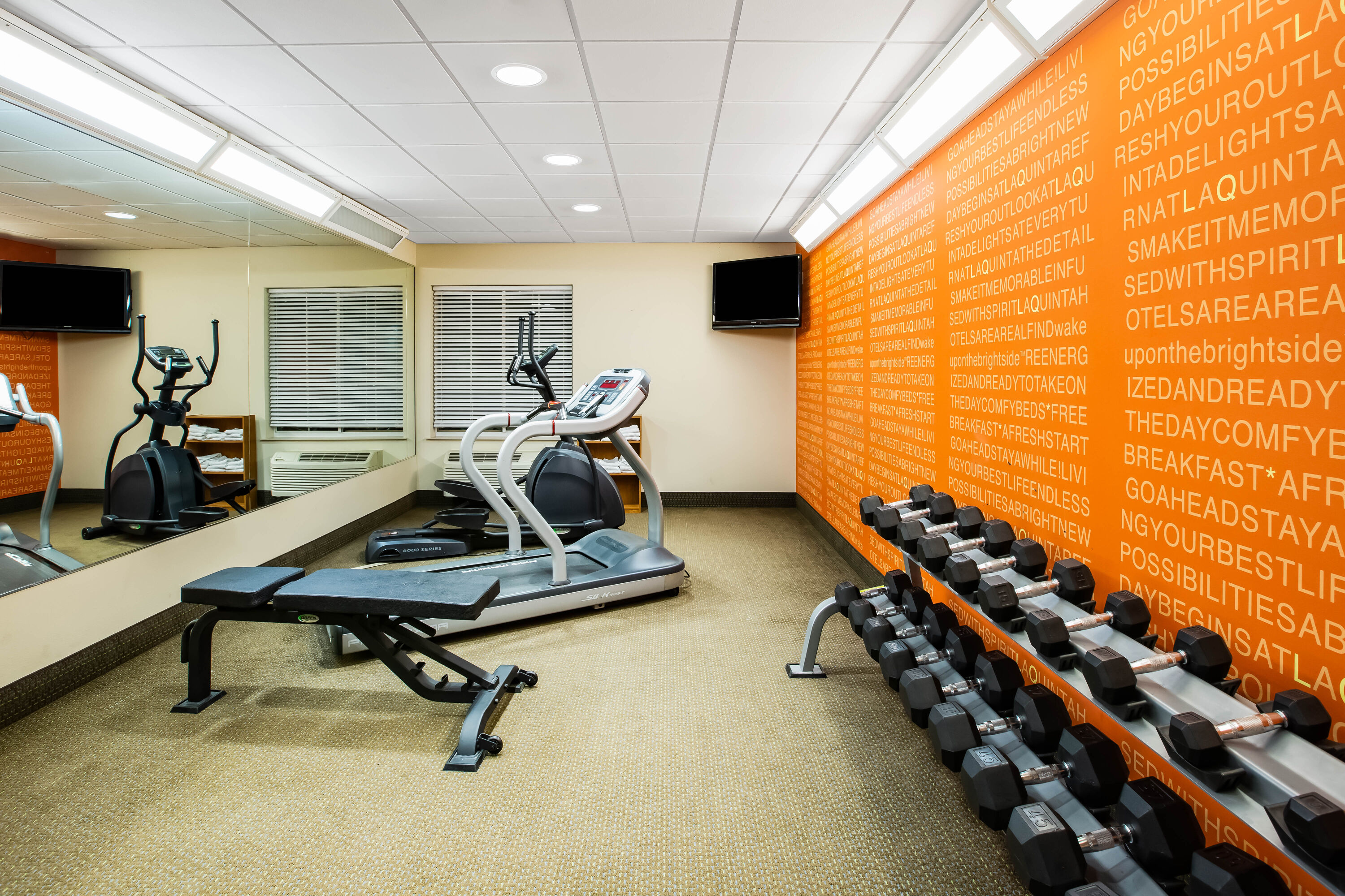 Fitness room at La Quinta Inn & Suites by Wyndham North Platte in North Platte, Nebraska