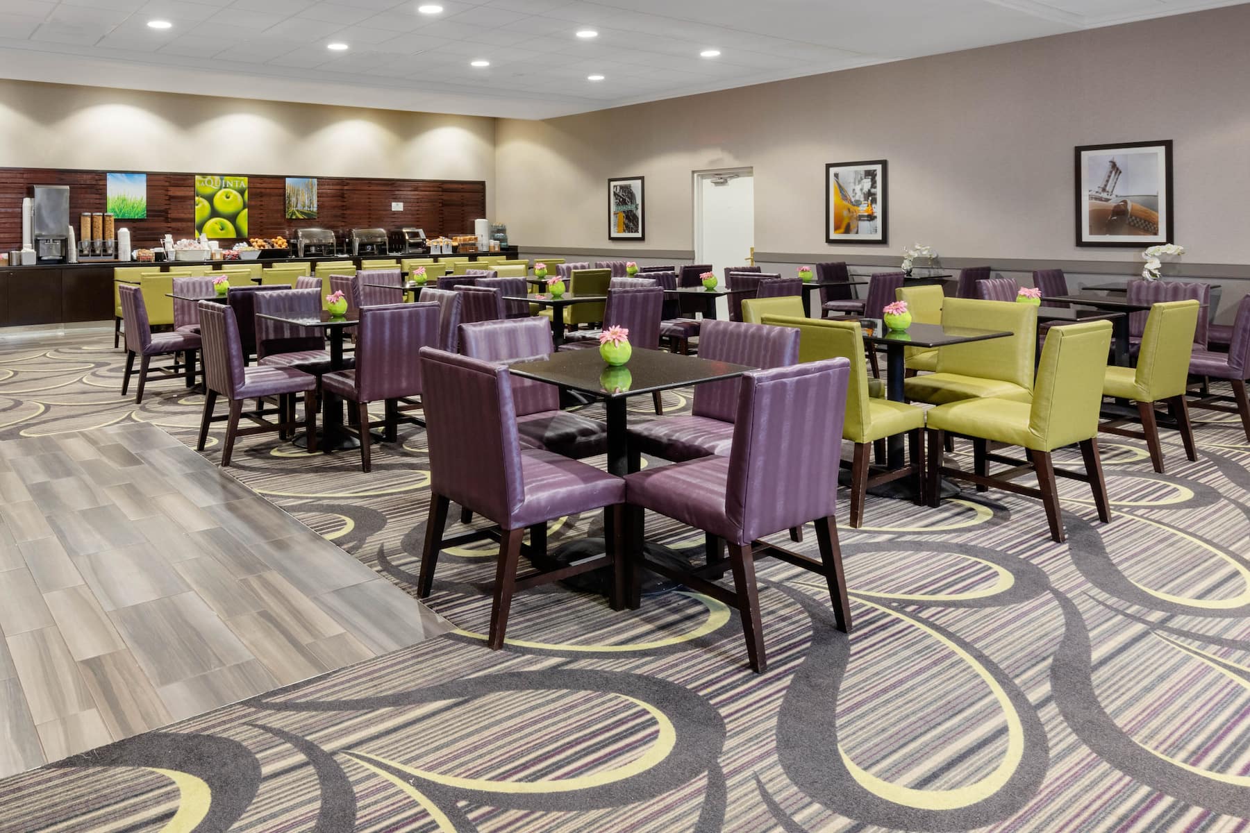 Free breakfast at La Quinta Inn & Suites by Wyndham Clifton/Rutherford in Clifton, New Jersey