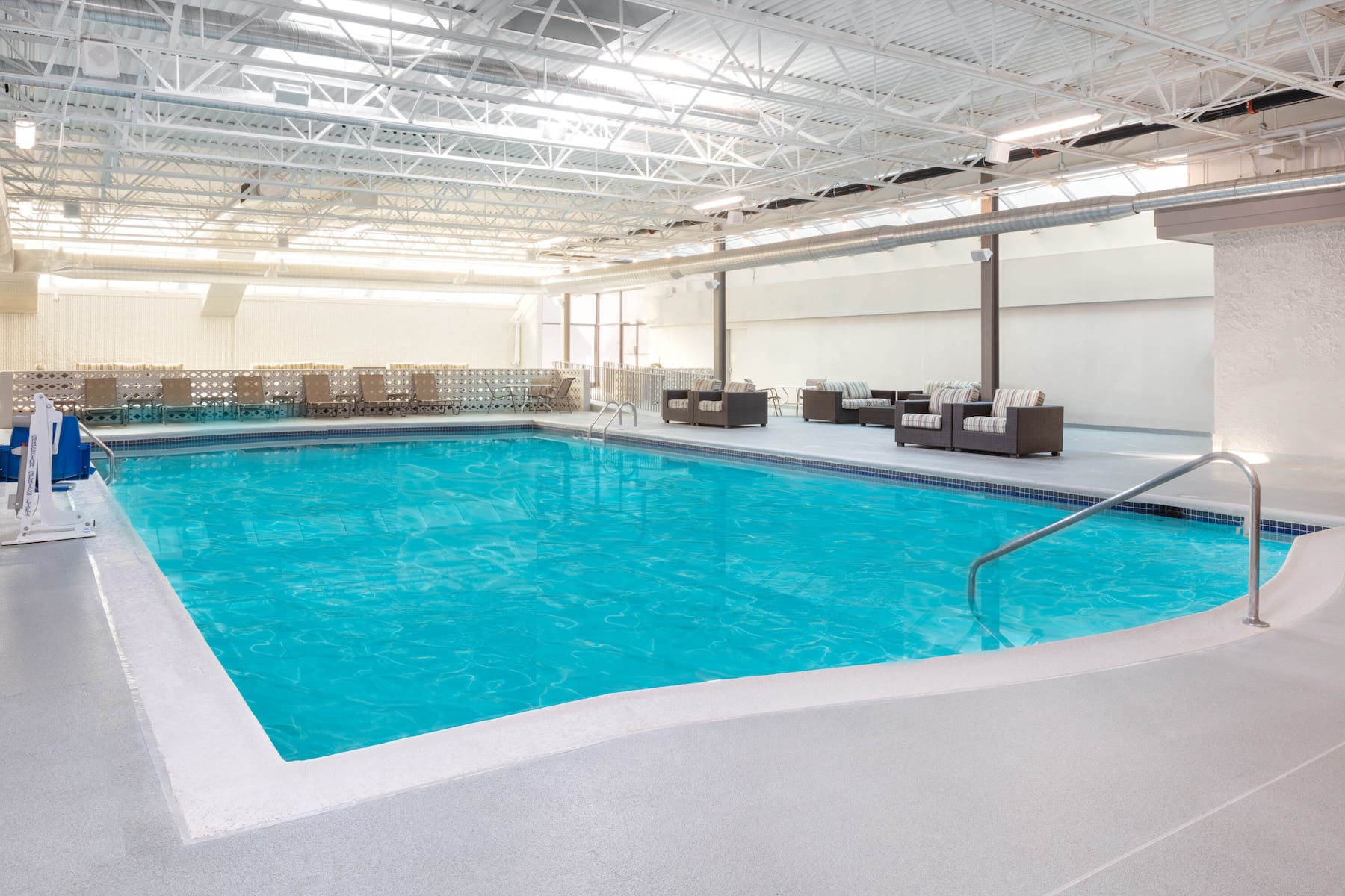 Pool at the La Quinta Inn & Suites by Wyndham Clifton/Rutherford in Clifton, New Jersey