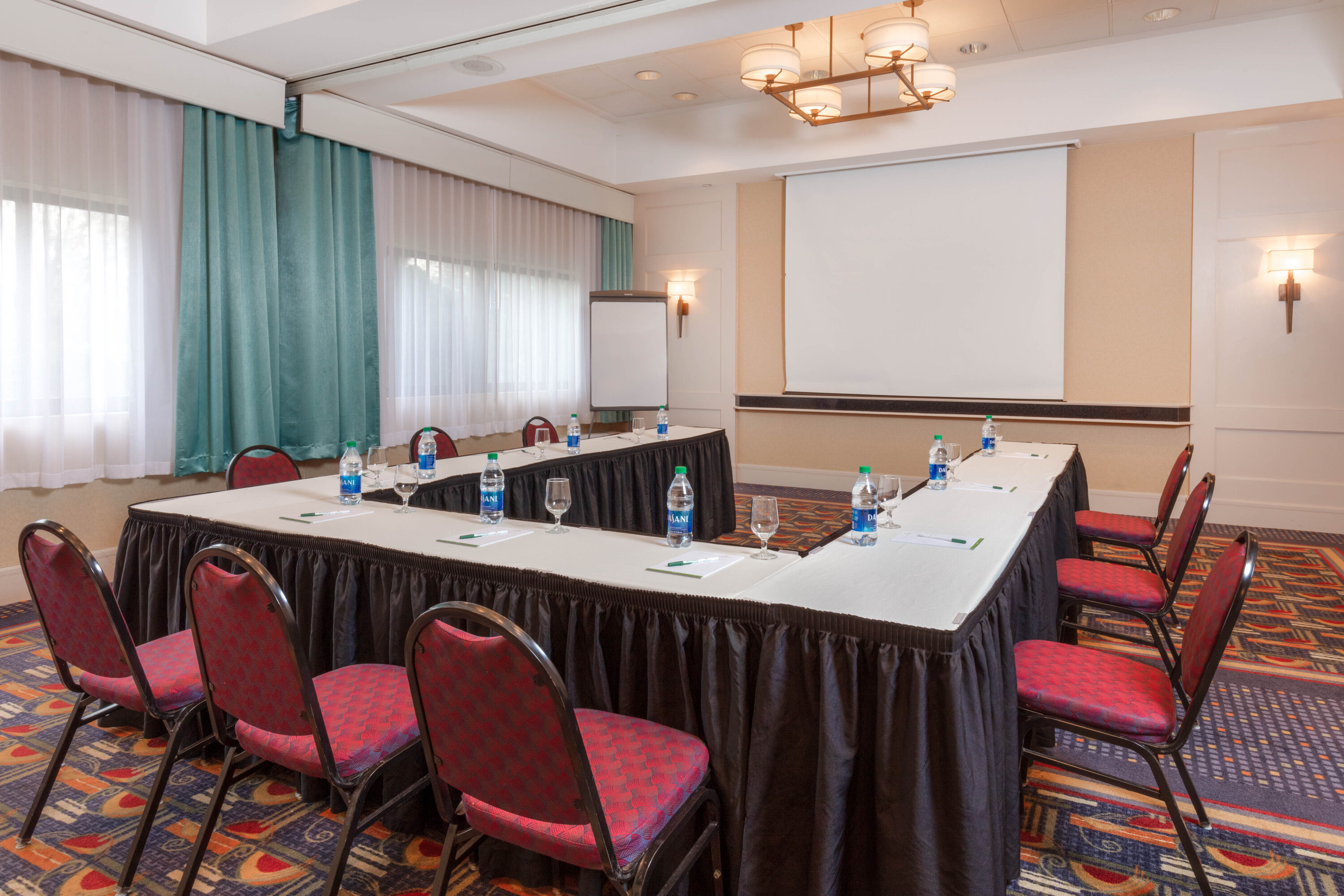 Meeting room at La Quinta Inn & Suites by Wyndham Secaucus Meadowlands in Secaucus, New Jersey