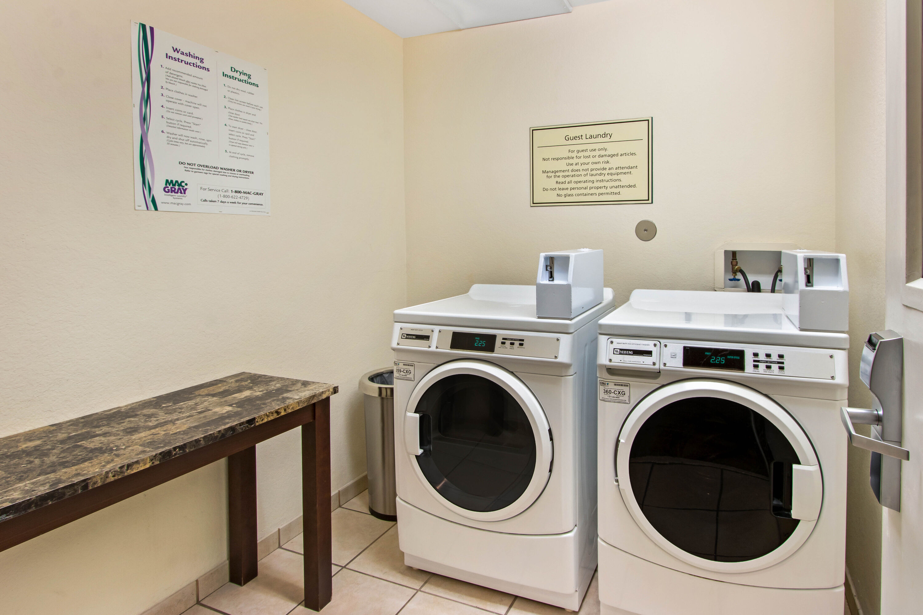 Laundry facilities at La Quinta Inn & Suites by Wyndham Albuquerque Midtown in Albuquerque, New Mexico