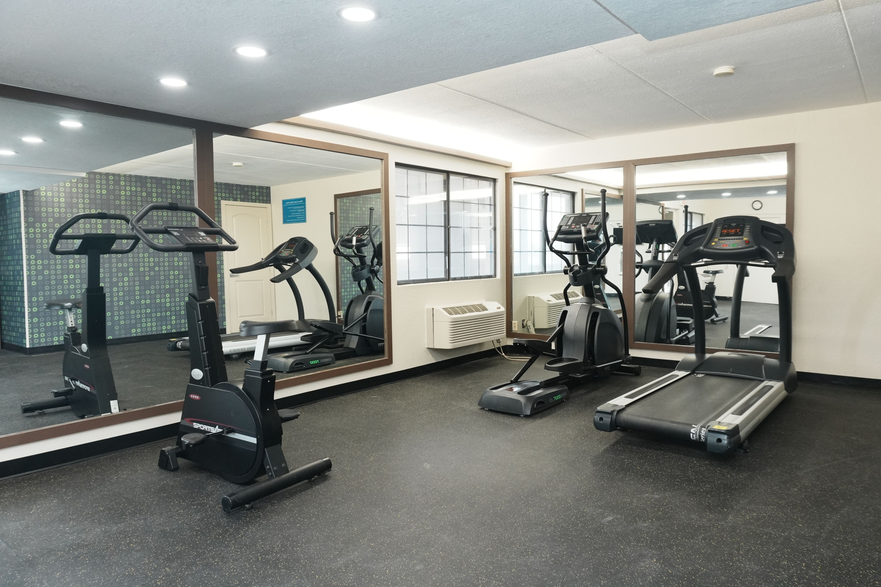 Fitness room at La Quinta Inn by Wyndham Albuquerque Airport in Albuquerque, New Mexico