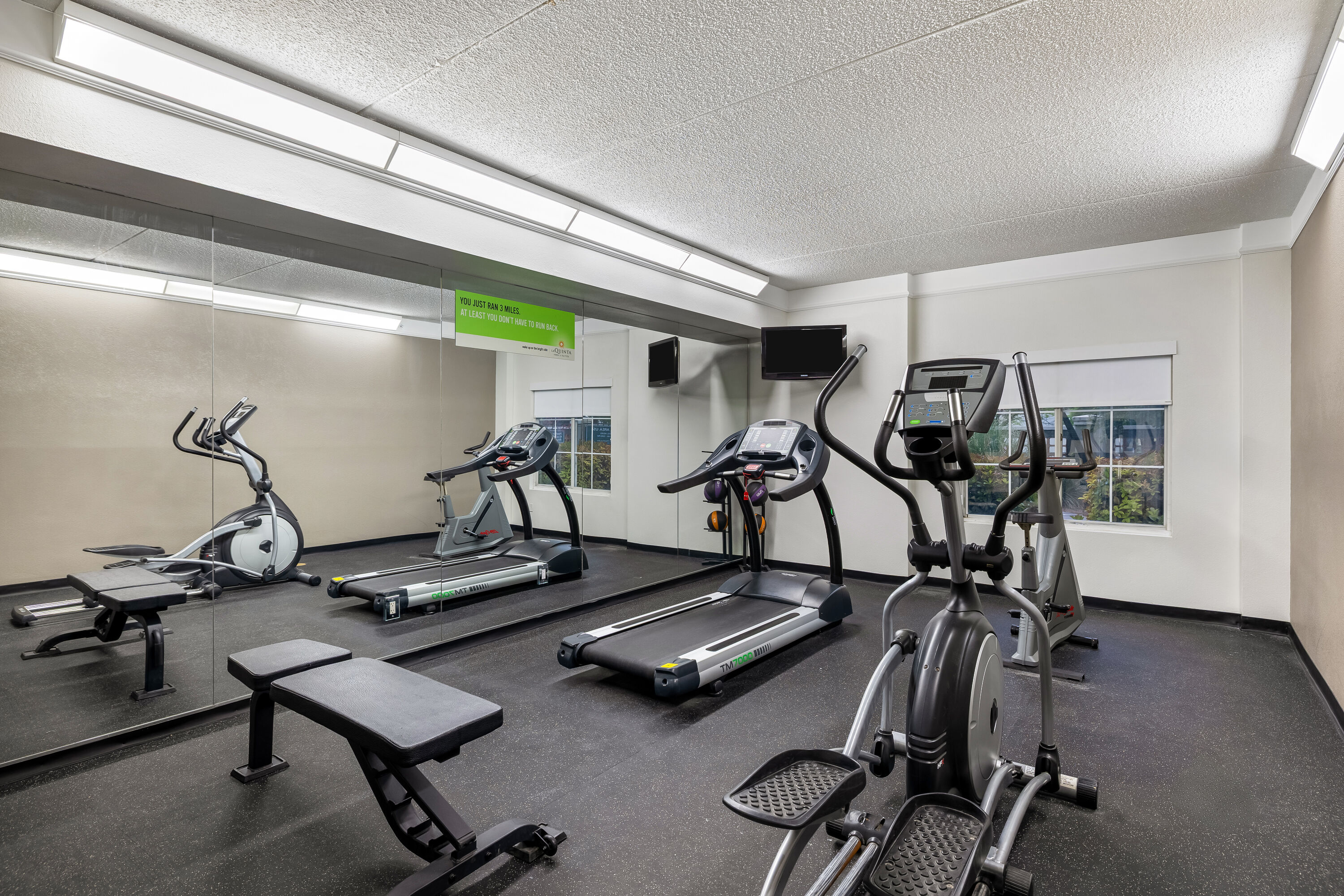 Fitness room at La Quinta Inn & Suites by Wyndham Albuquerque West in Albuquerque, New Mexico