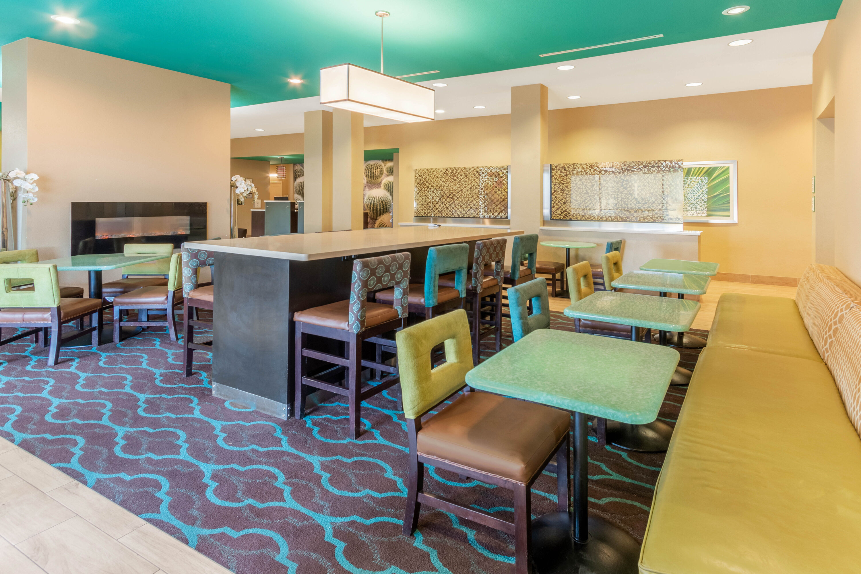 Free breakfast at La Quinta Inn & Suites by Wyndham Carlsbad in Carlsbad, New Mexico