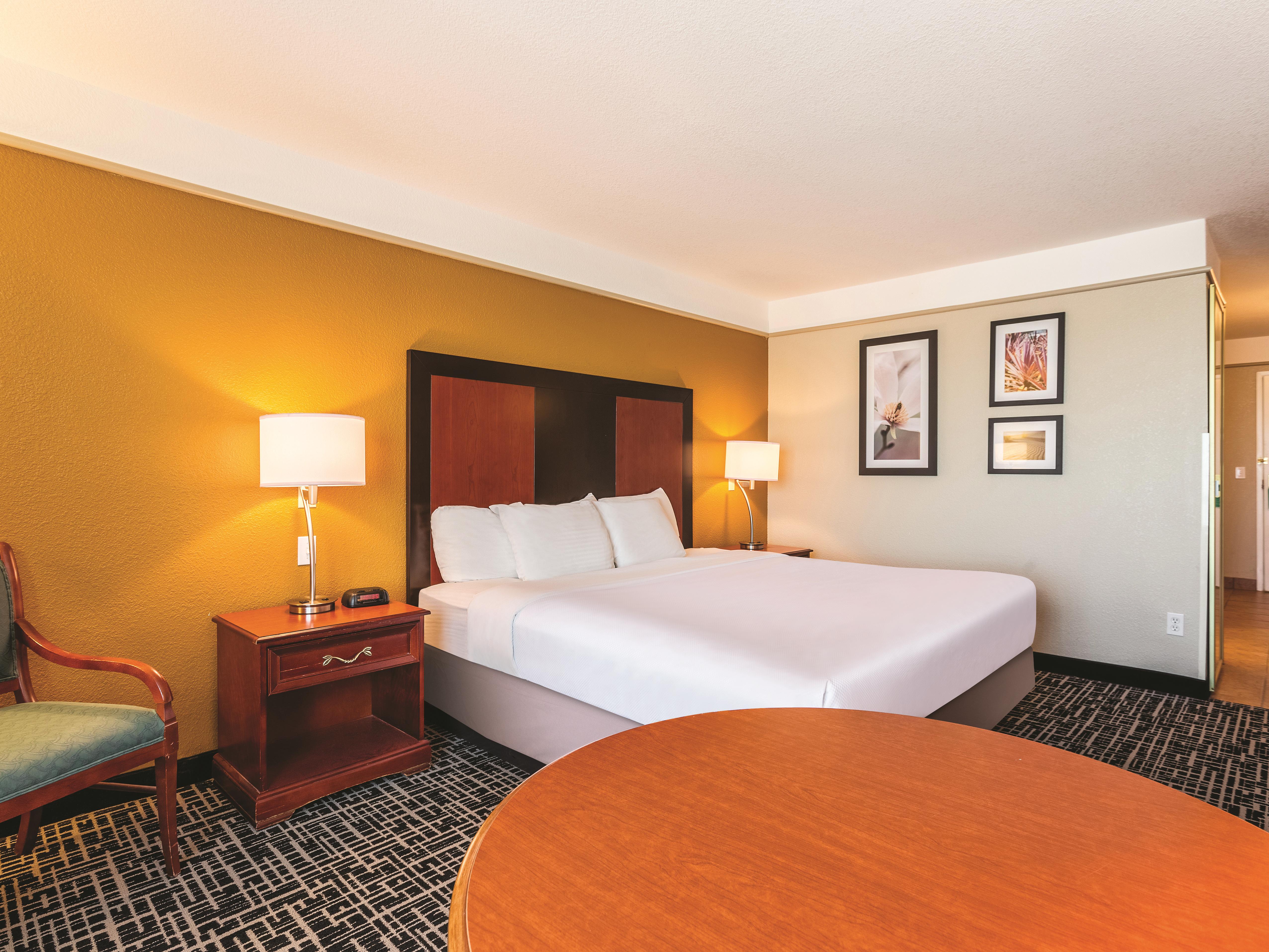 Guest room at the La Quinta Inn & Suites by Wyndham Deming in Deming, New Mexico