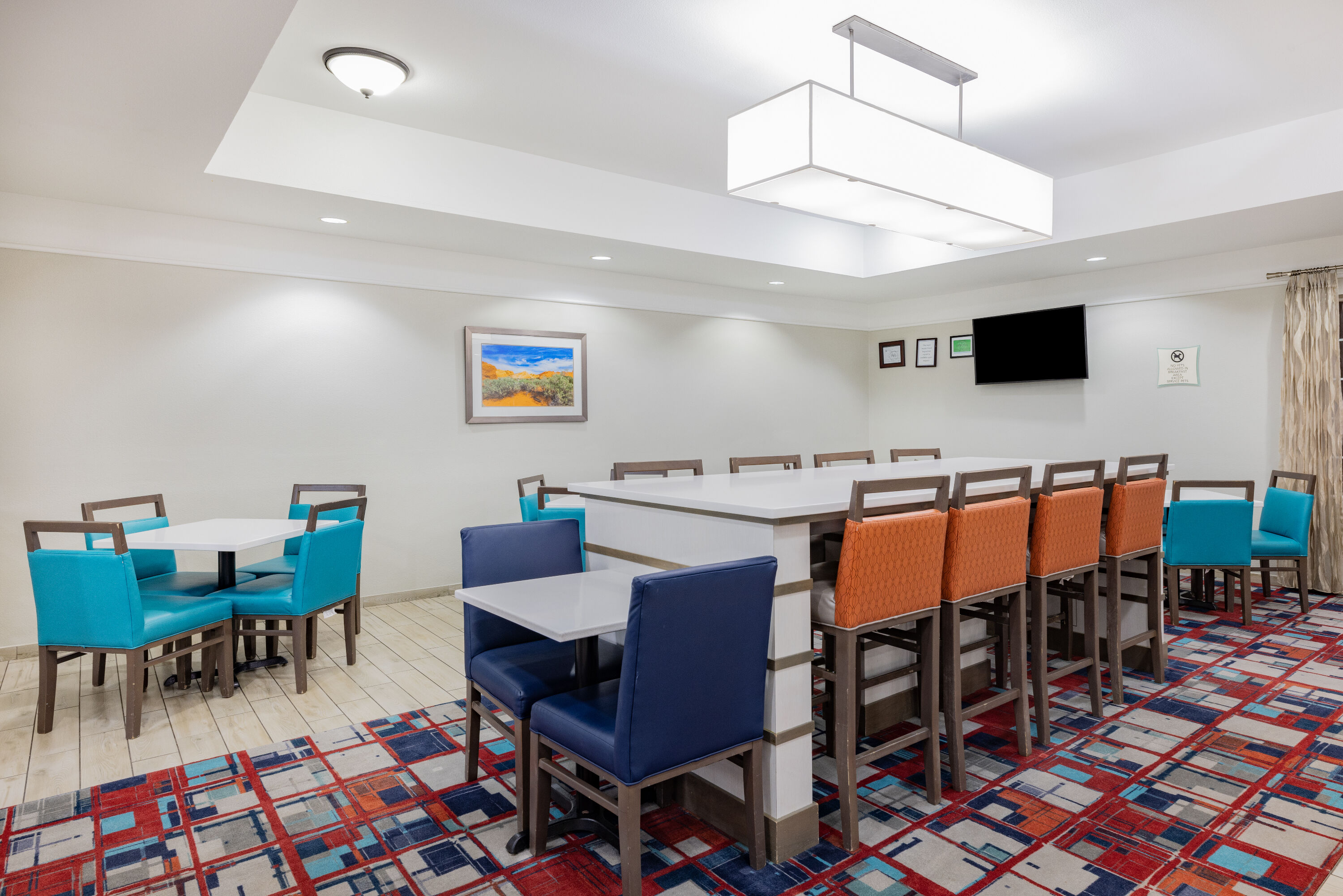 Free breakfast at La Quinta Inn & Suites by Wyndham Gallup in Gallup, New Mexico
