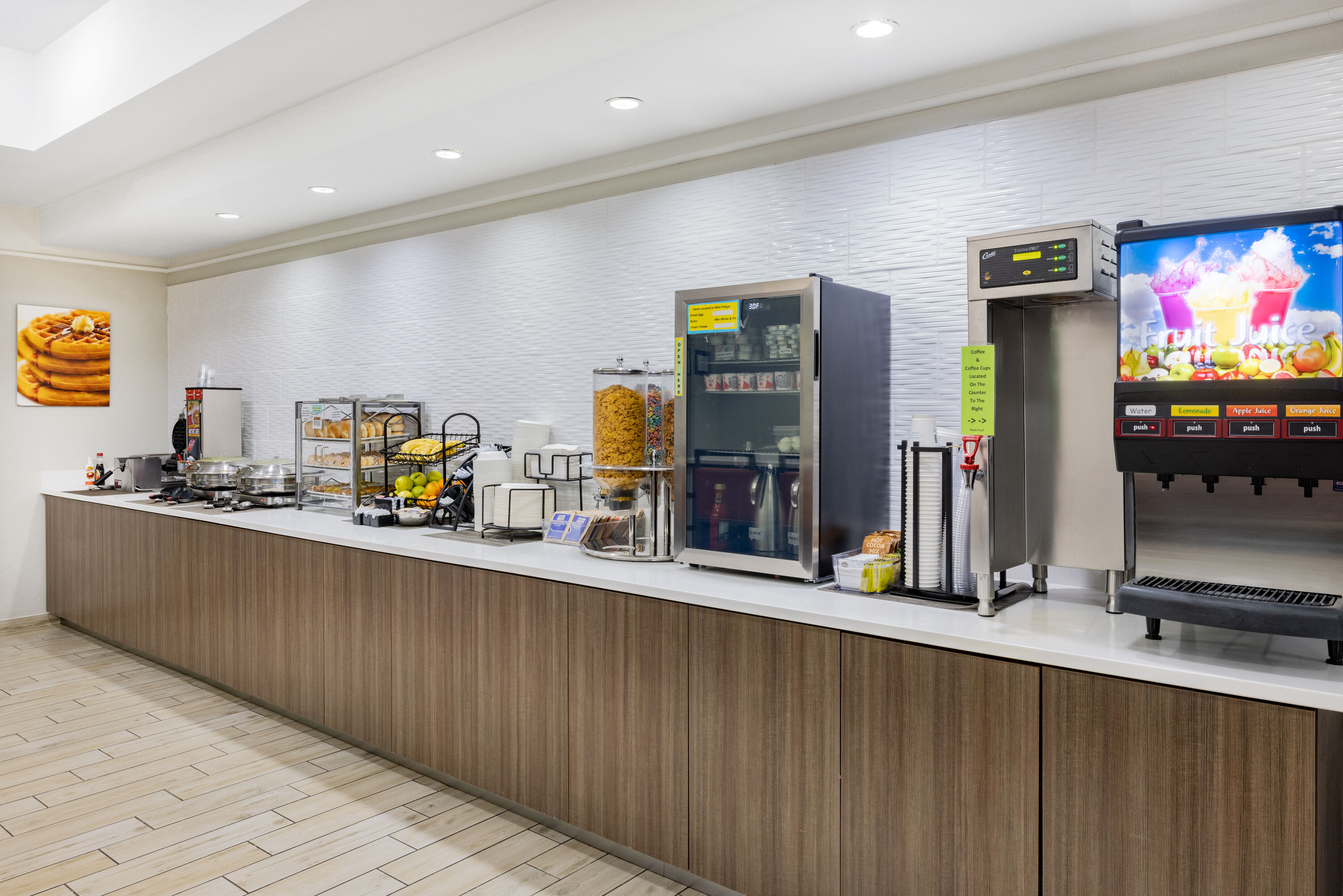 Free breakfast at La Quinta Inn & Suites by Wyndham Gallup in Gallup, New Mexico