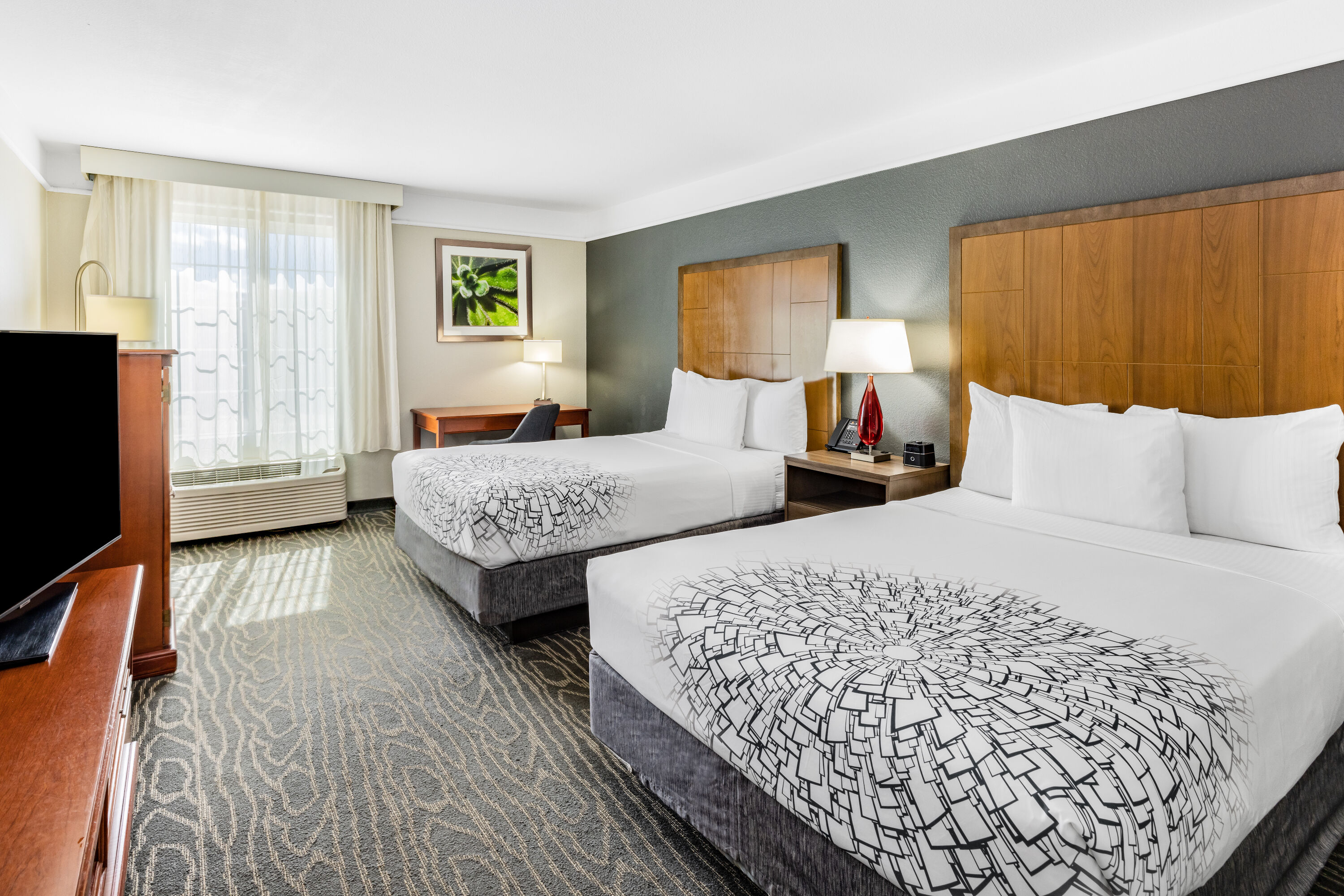 Guest room at the La Quinta Inn & Suites by Wyndham Gallup in Gallup, New Mexico
