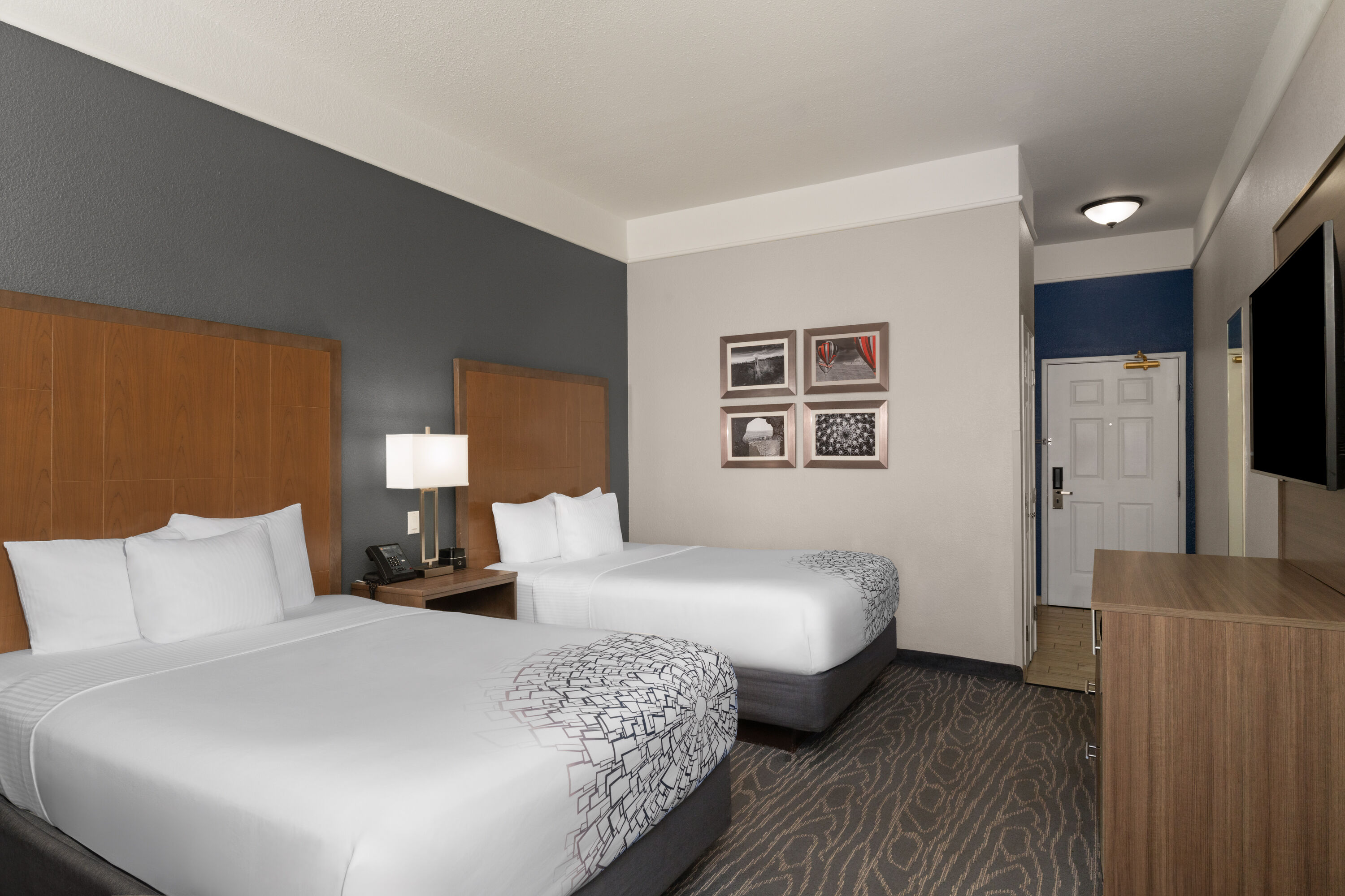 Guest room at the La Quinta Inn & Suites by Wyndham Gallup in Gallup, New Mexico