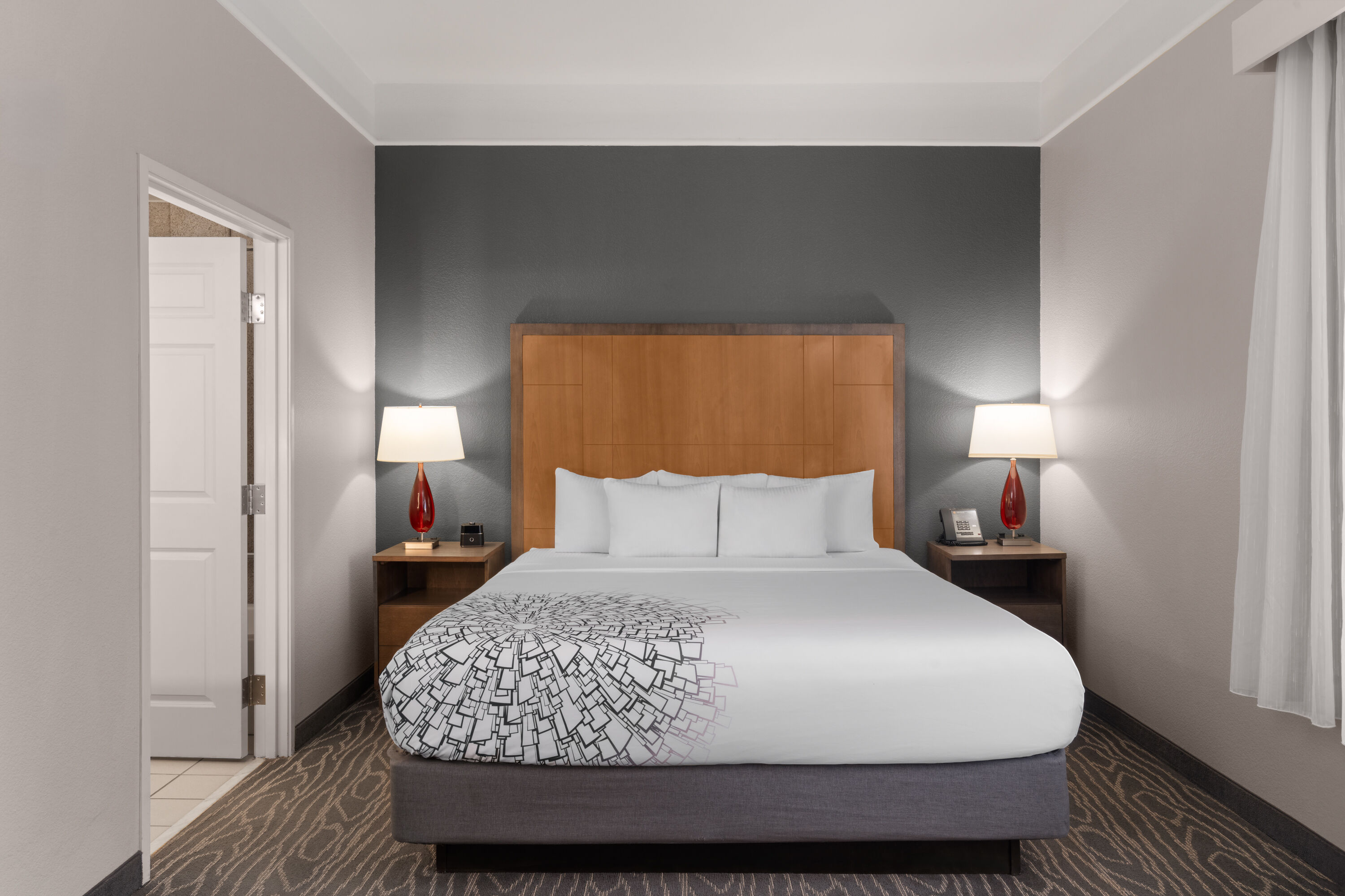 Guest room at the La Quinta Inn & Suites by Wyndham Gallup in Gallup, New Mexico