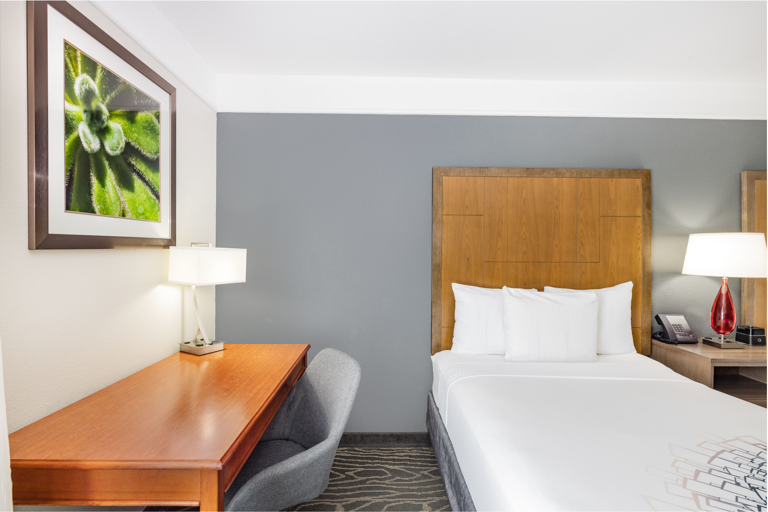 Guest room at the La Quinta Inn & Suites by Wyndham Gallup in Gallup, New Mexico