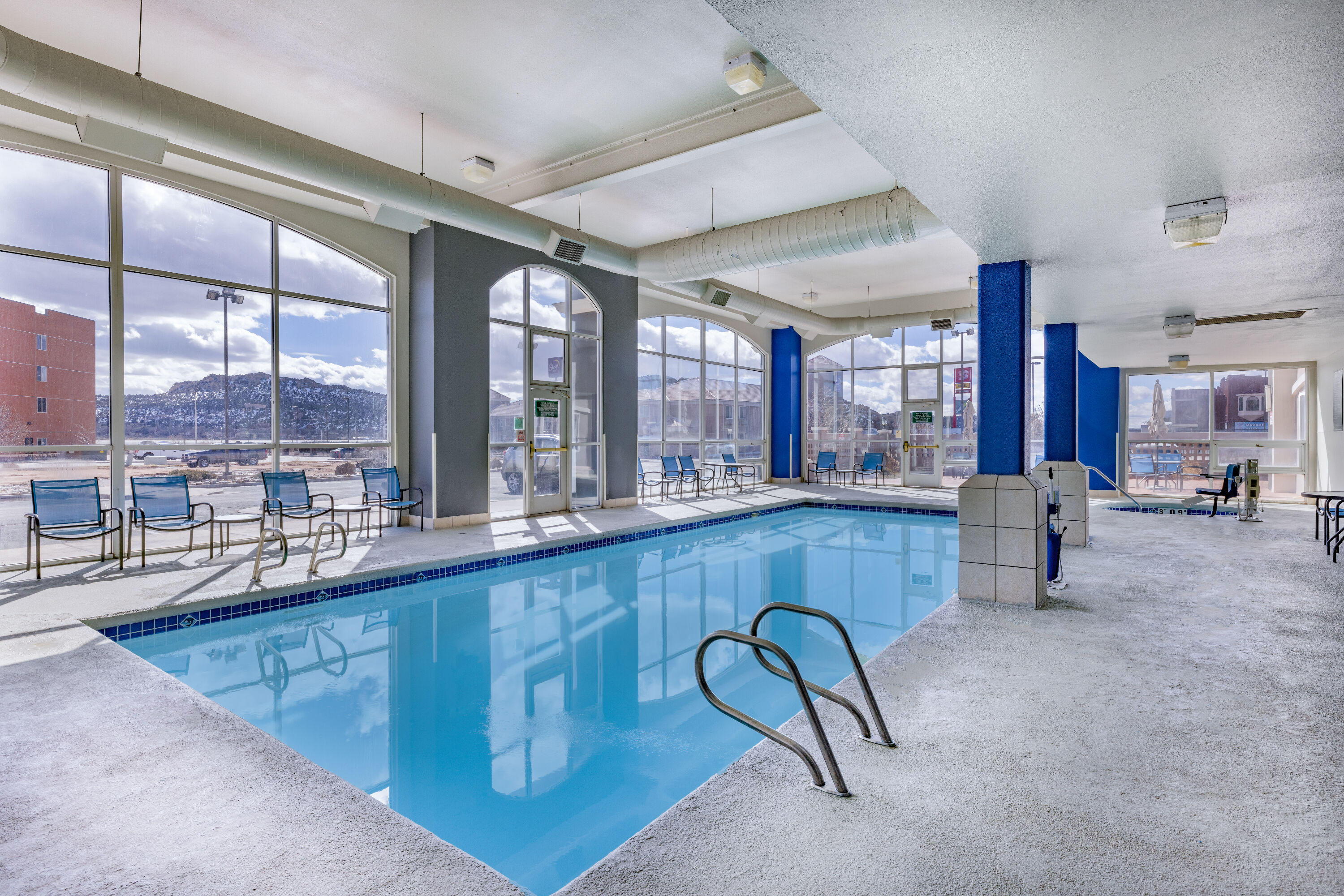 Pool at the La Quinta Inn & Suites by Wyndham Gallup in Gallup, New Mexico