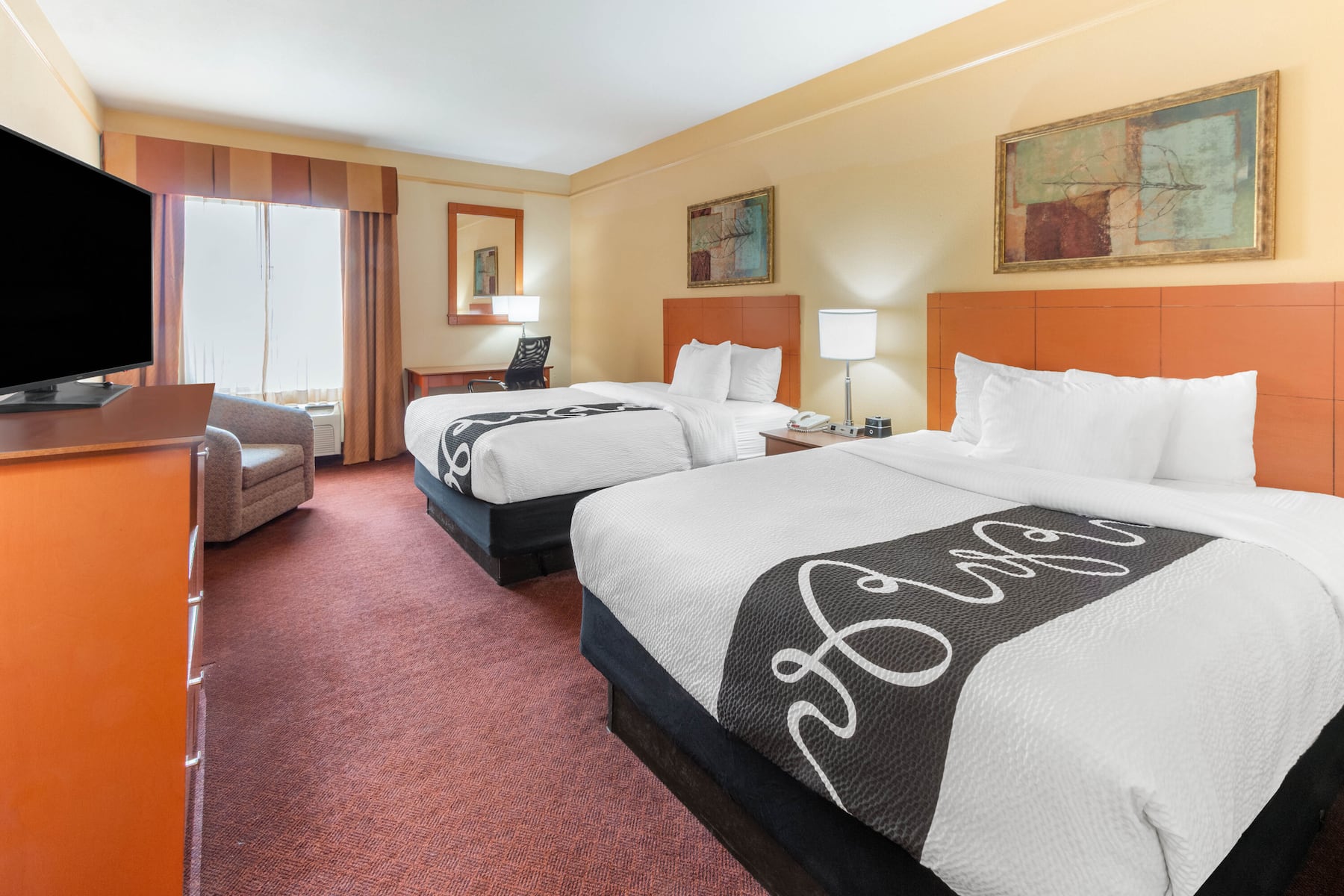 Guest room at the La Quinta Inn & Suites by Wyndham Hobbs in Hobbs, New ...